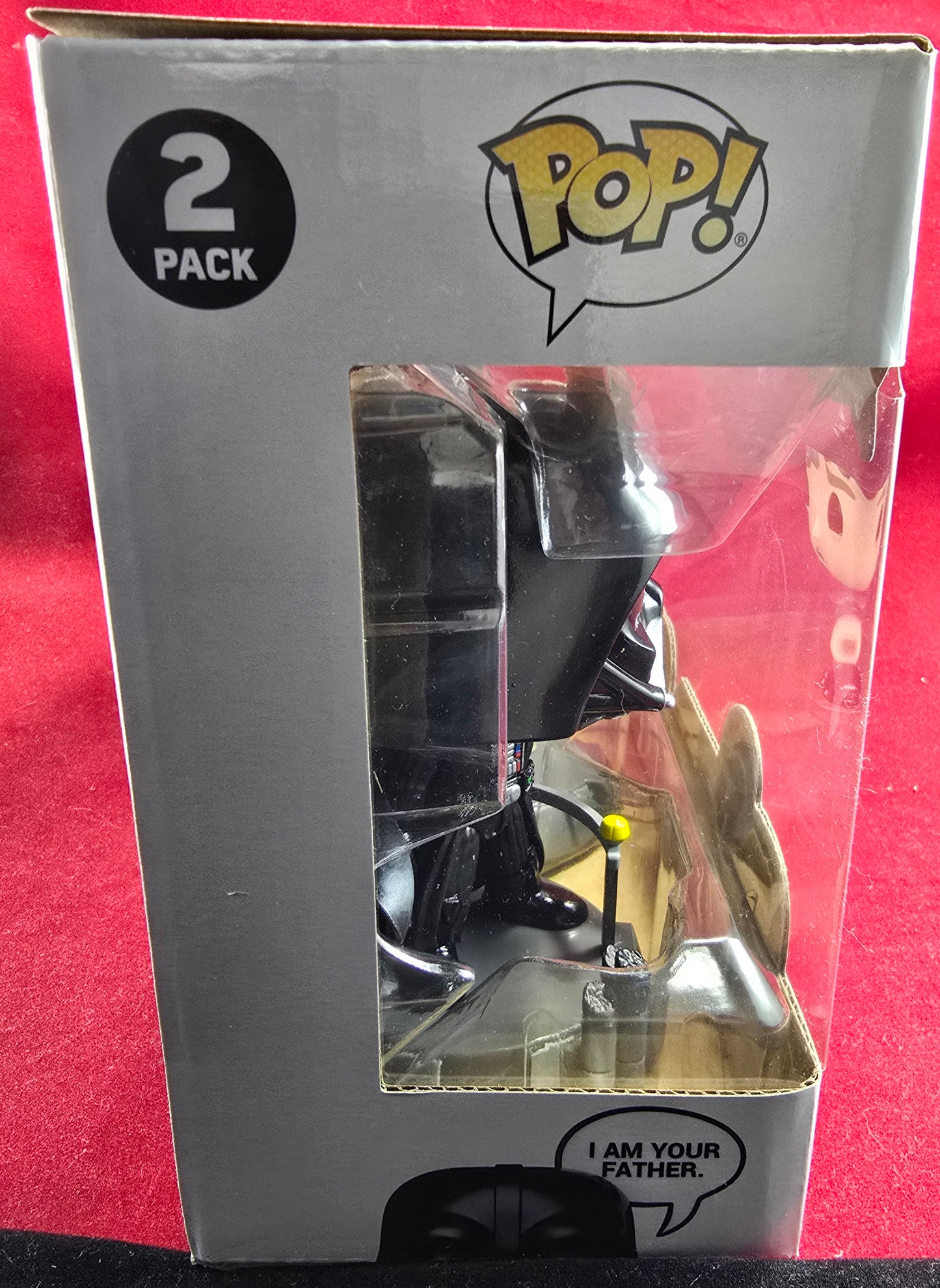 Darth Vader & Luke Skywalker funko 2 pack (nib) With pop protector