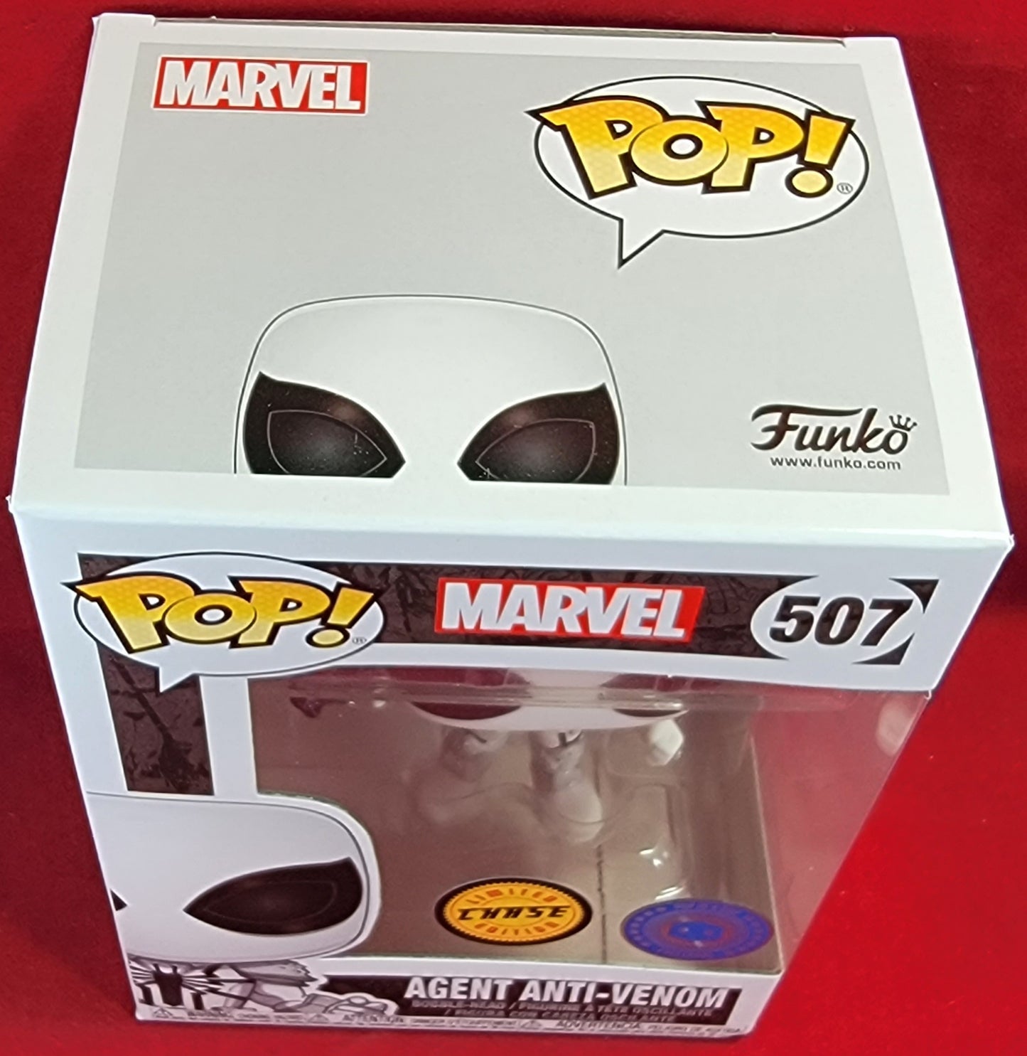 Agent anti-venom pop in the box Exclusive #507 funko (nib)