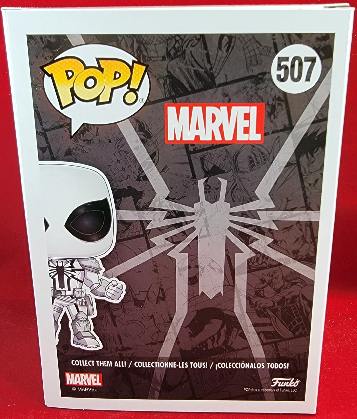 Agent anti-venom pop in the box Exclusive #507 funko (nib)