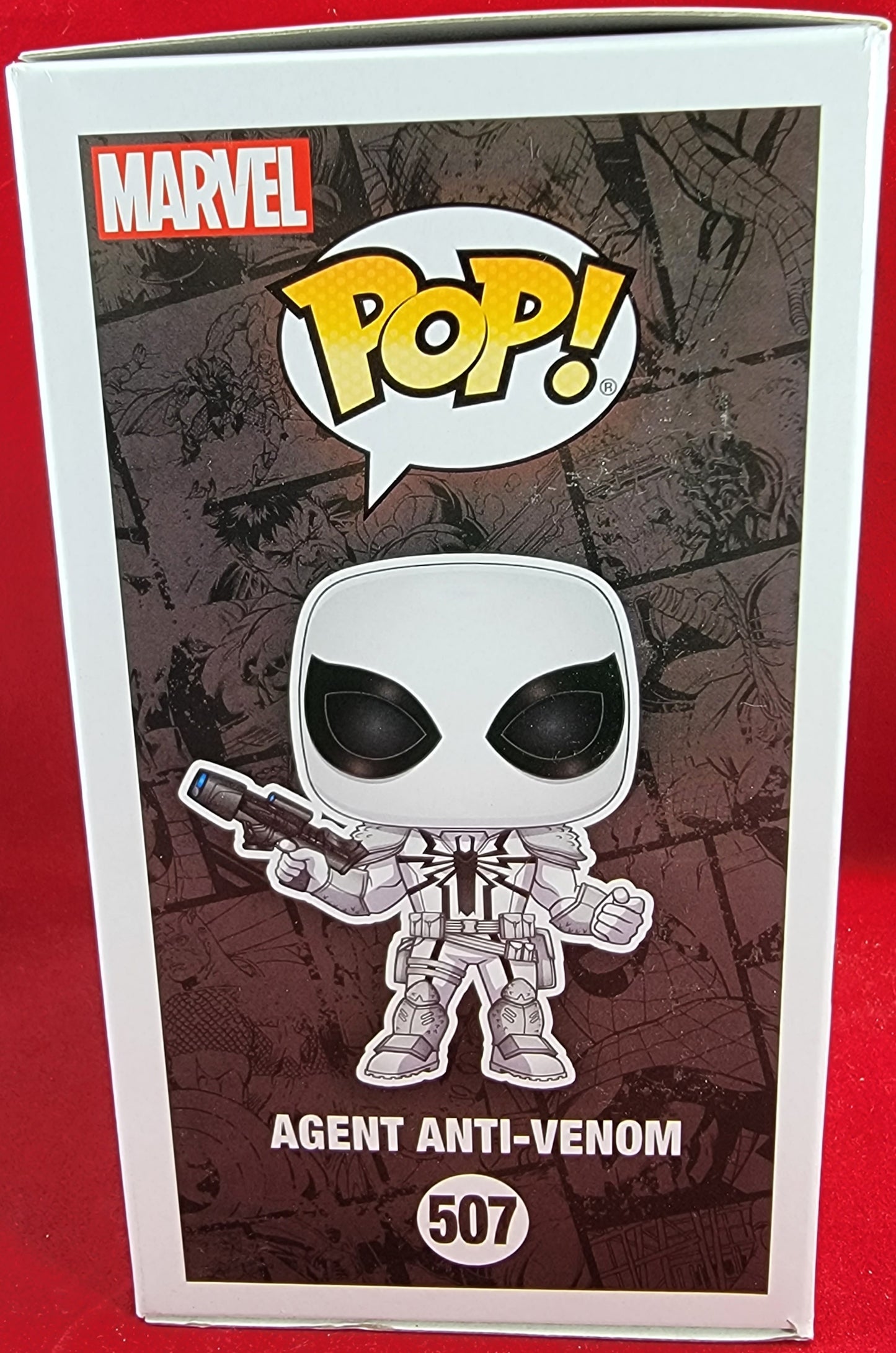 Agent anti-venom pop in the box Exclusive #507 funko (nib)