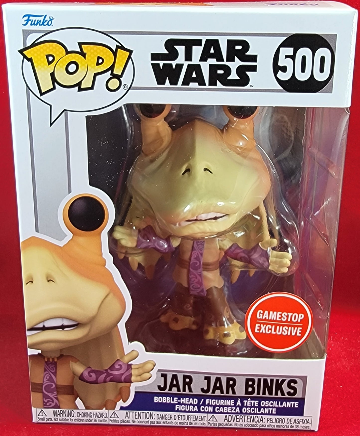 Jar jar binks gamestop exclusive funko # 500 (nib)