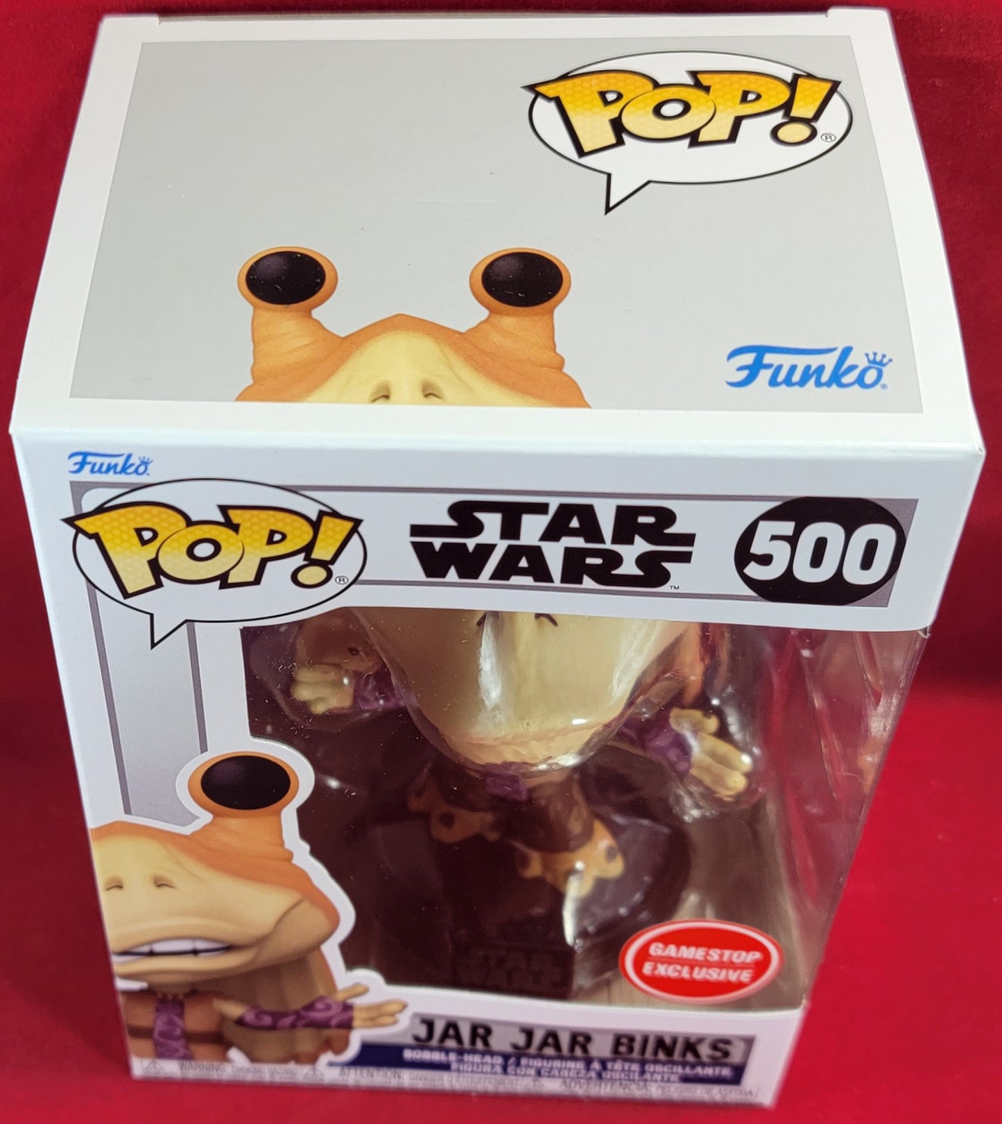 Jar jar binks gamestop exclusive funko # 500 (nib)