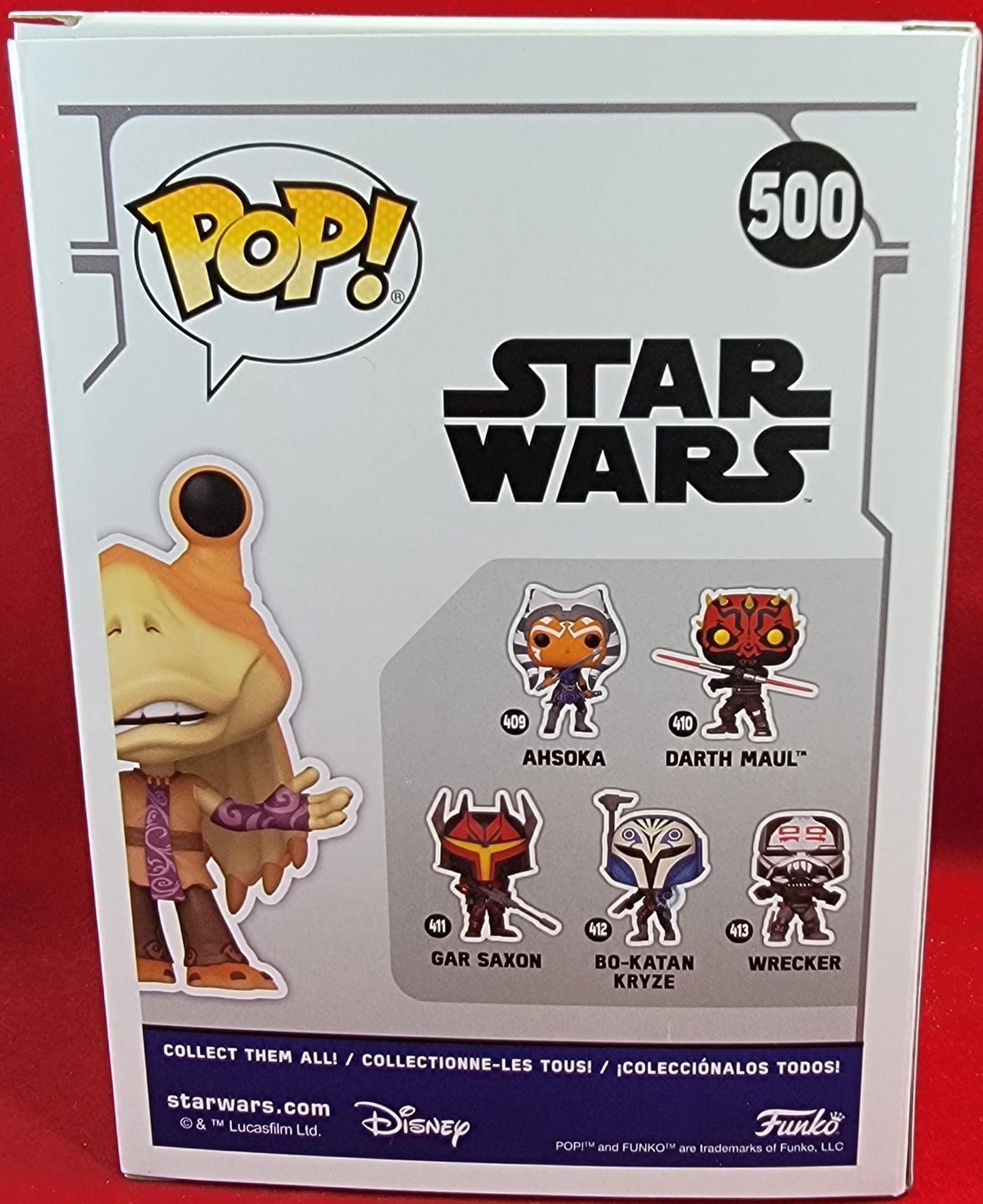 Jar jar binks gamestop exclusive funko # 500 (nib)