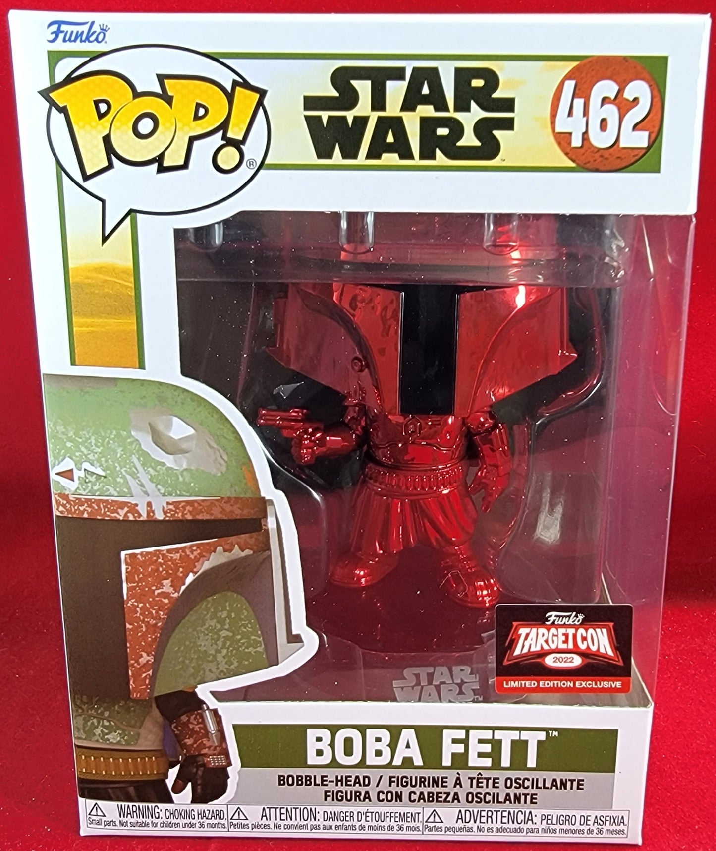 boba fett target exclusive funko # 462 (nib)