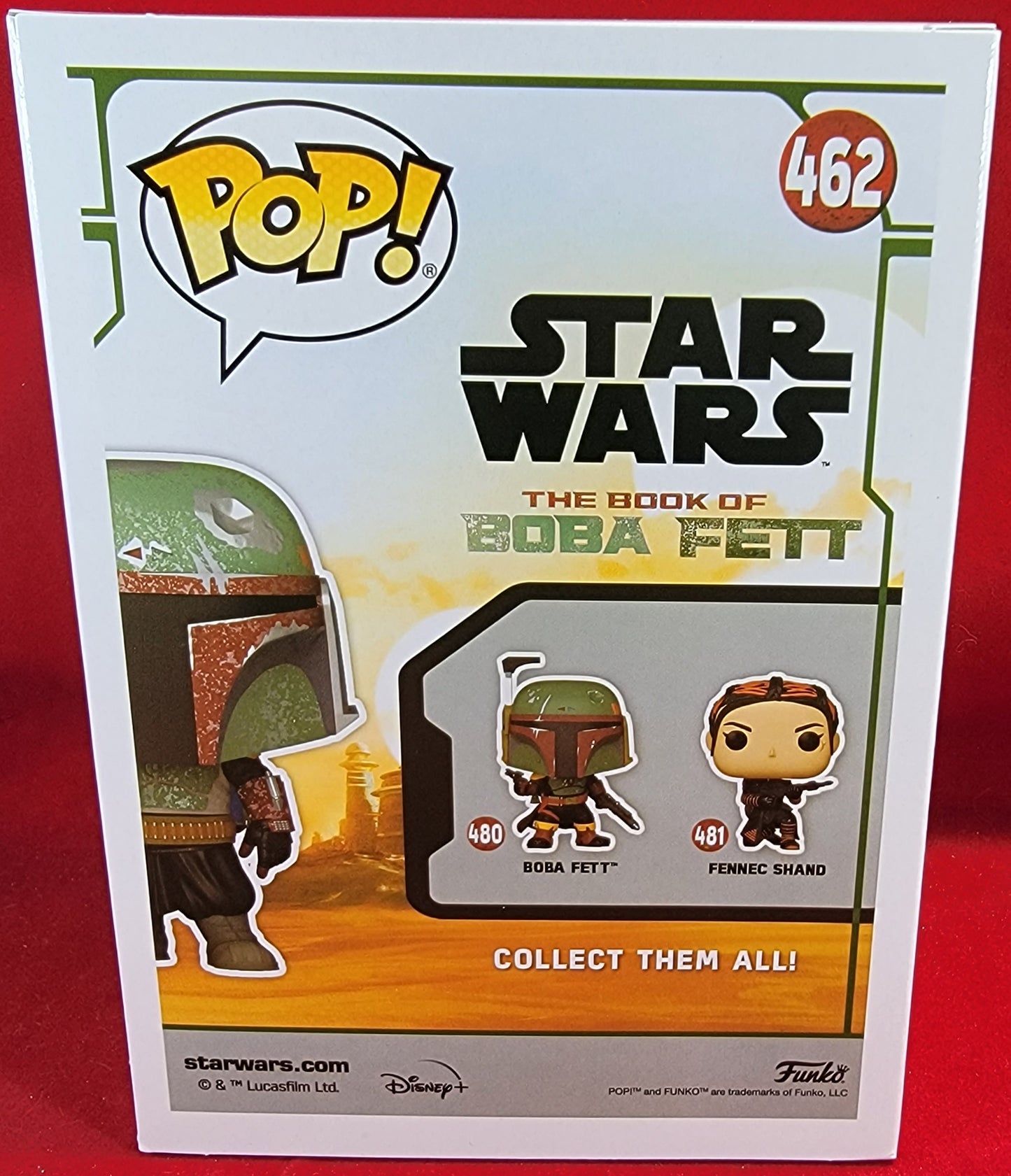 boba fett target exclusive funko # 462 (nib)