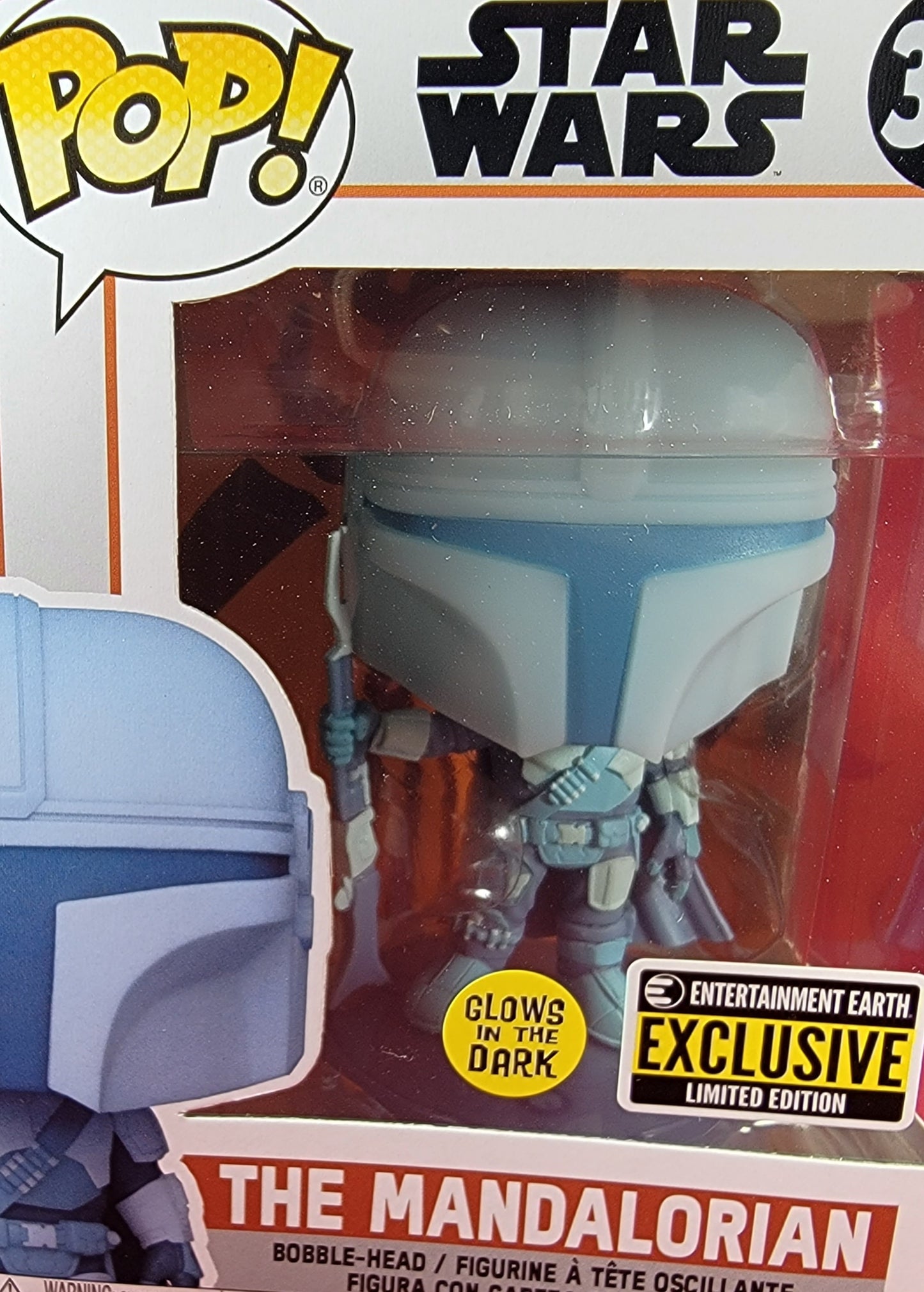 The Mandalorian entertainment earth exclusive funko # 345 (nib)