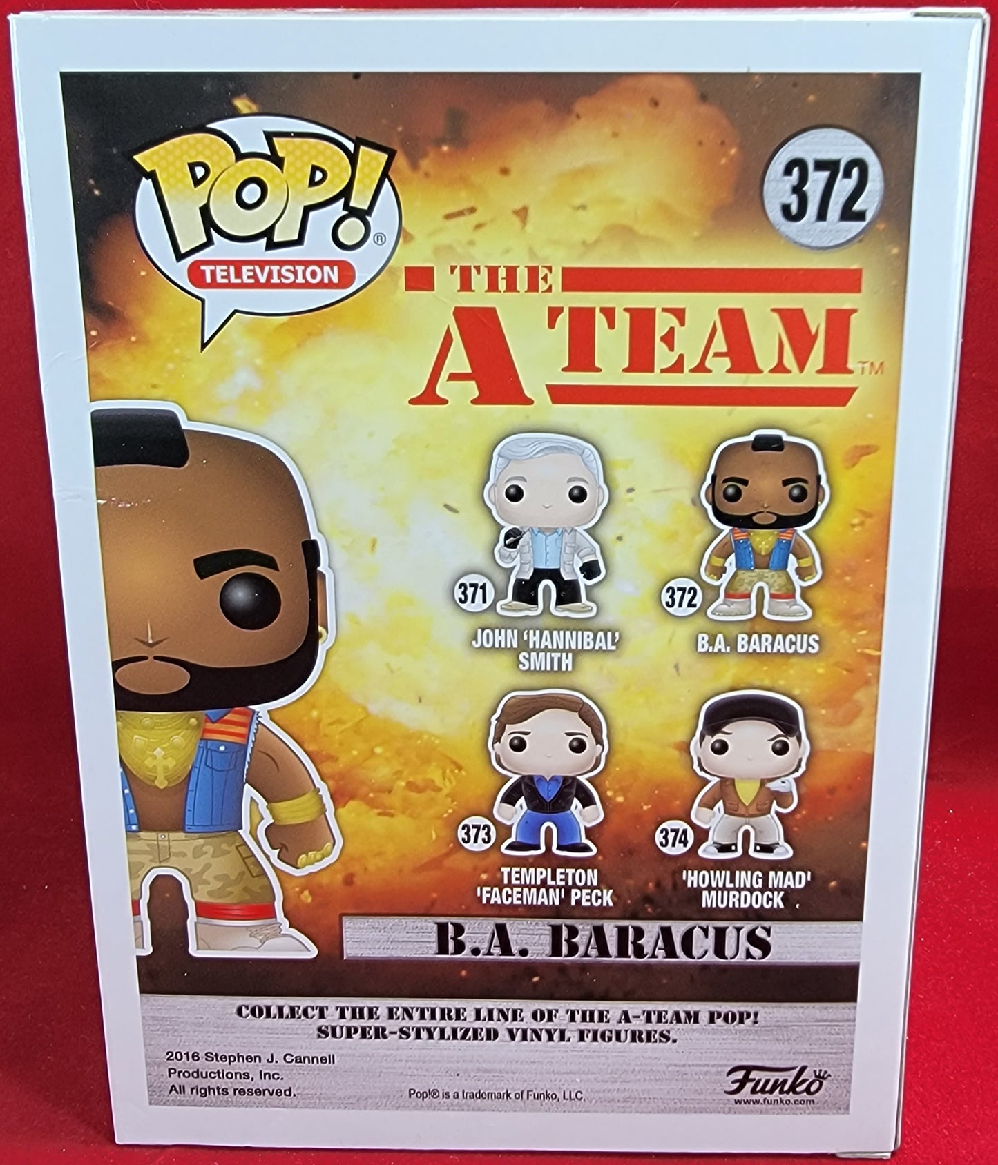 B.a. baracus funko # 372 (nib)