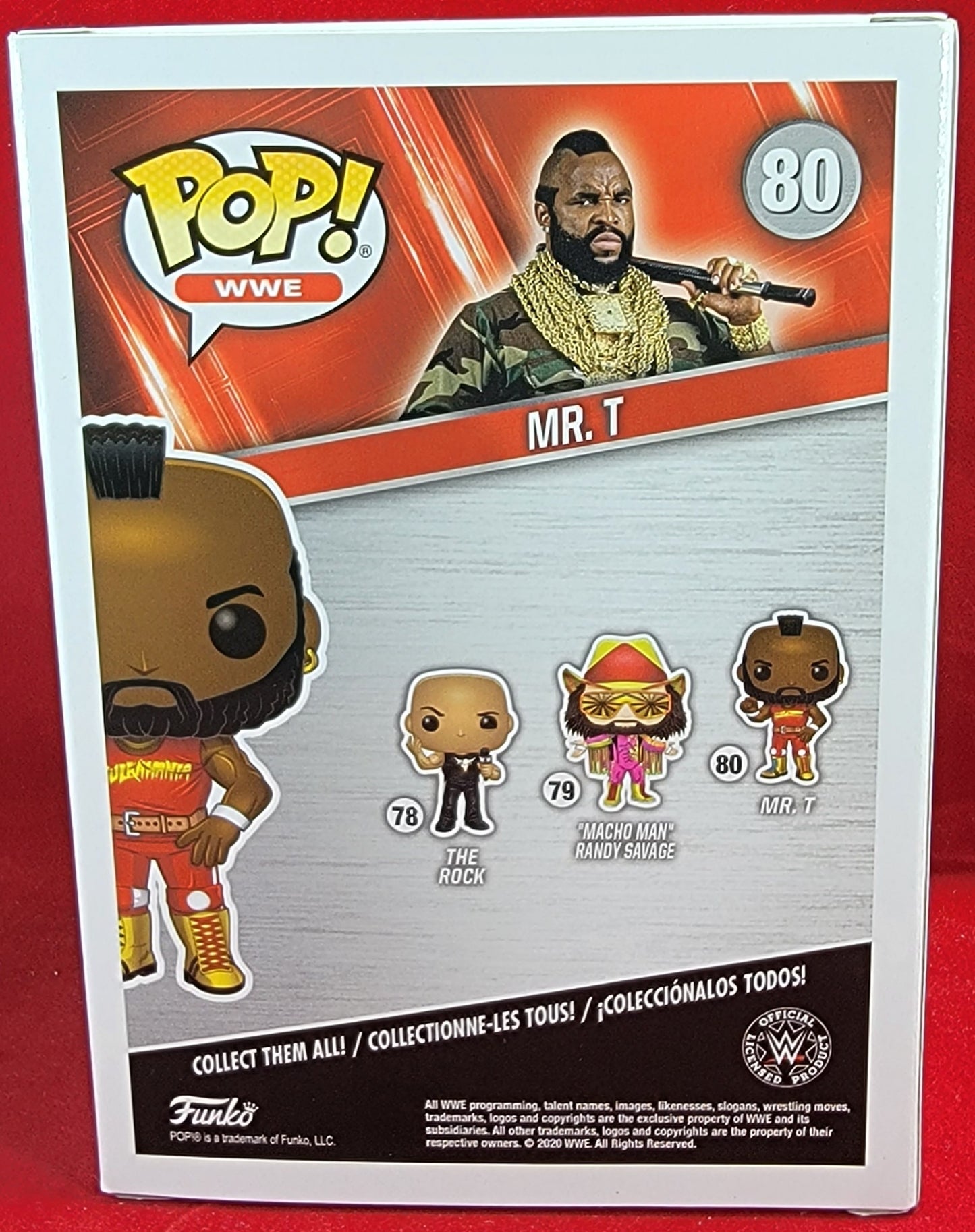 Mr. T funko # 80 (nib)