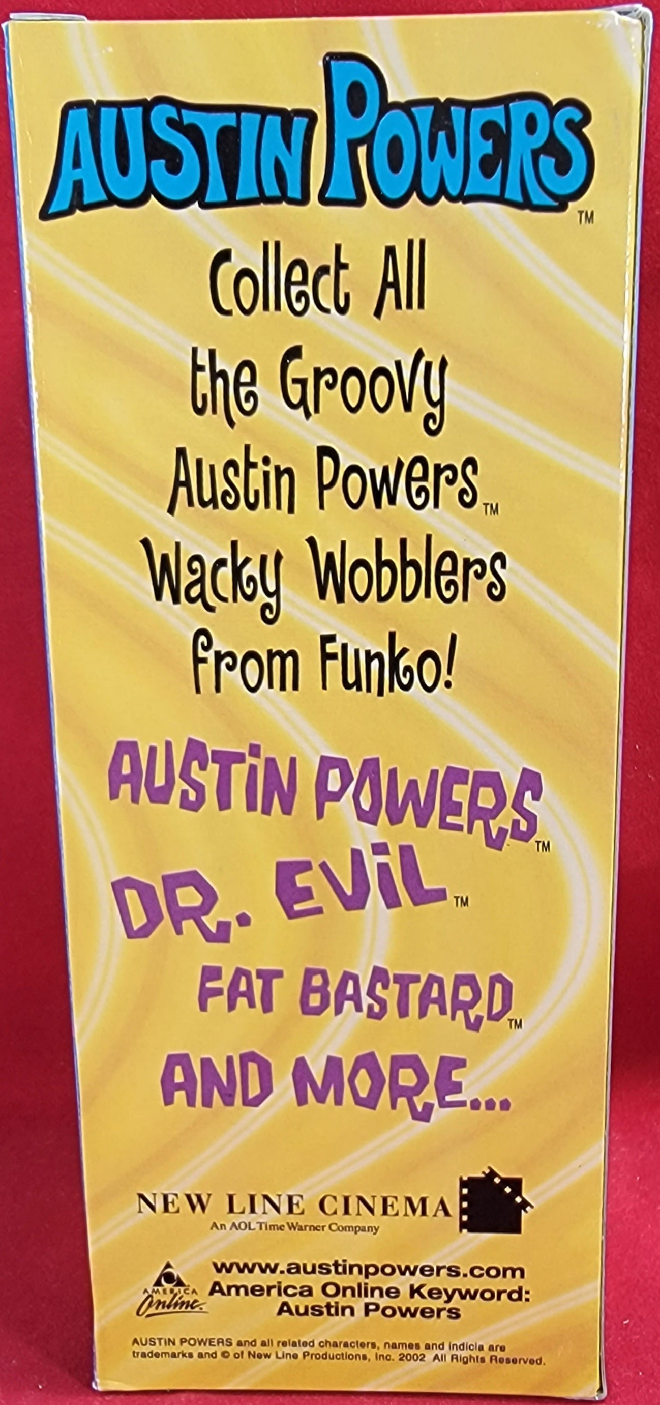 Austin powers wacky wobbler (nib)