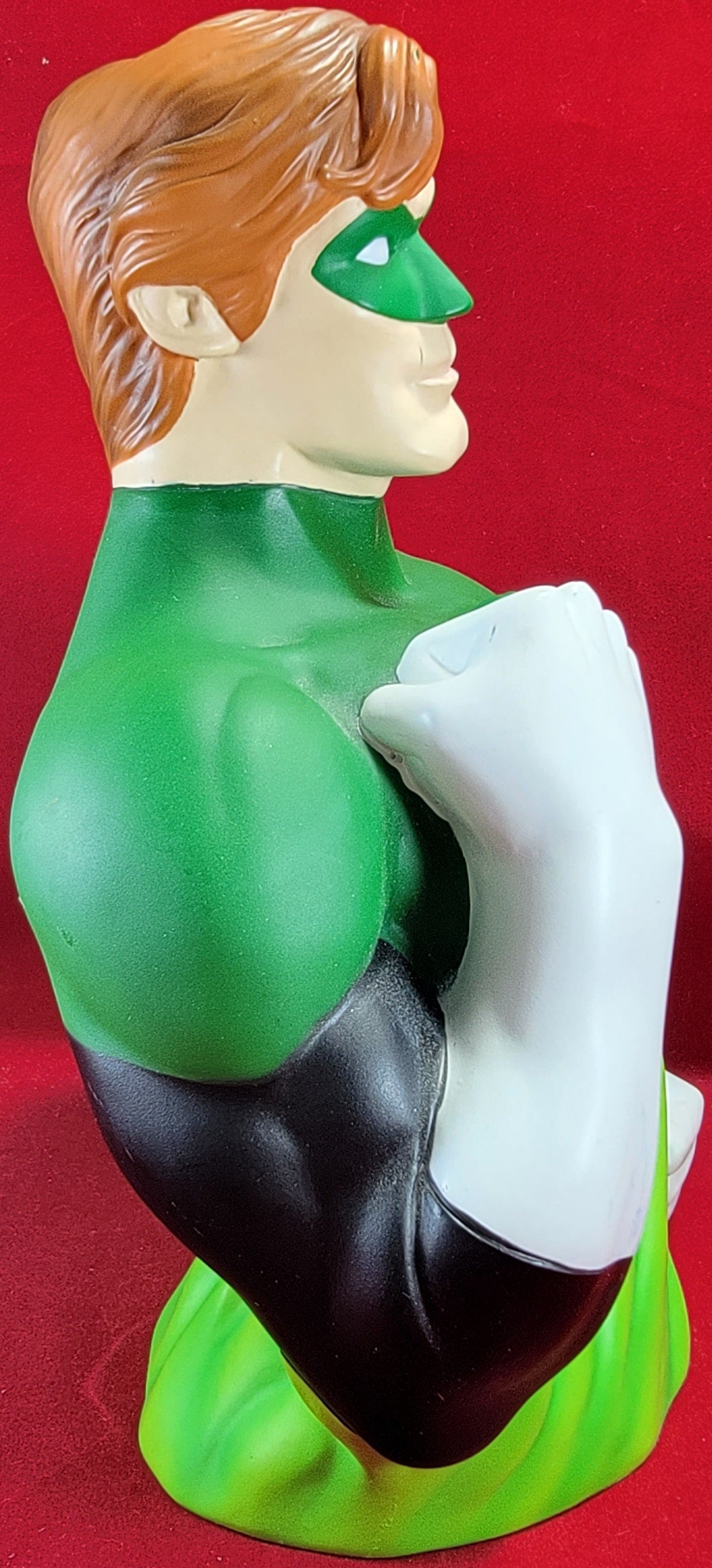 Green lantern hard vinyl coin bank