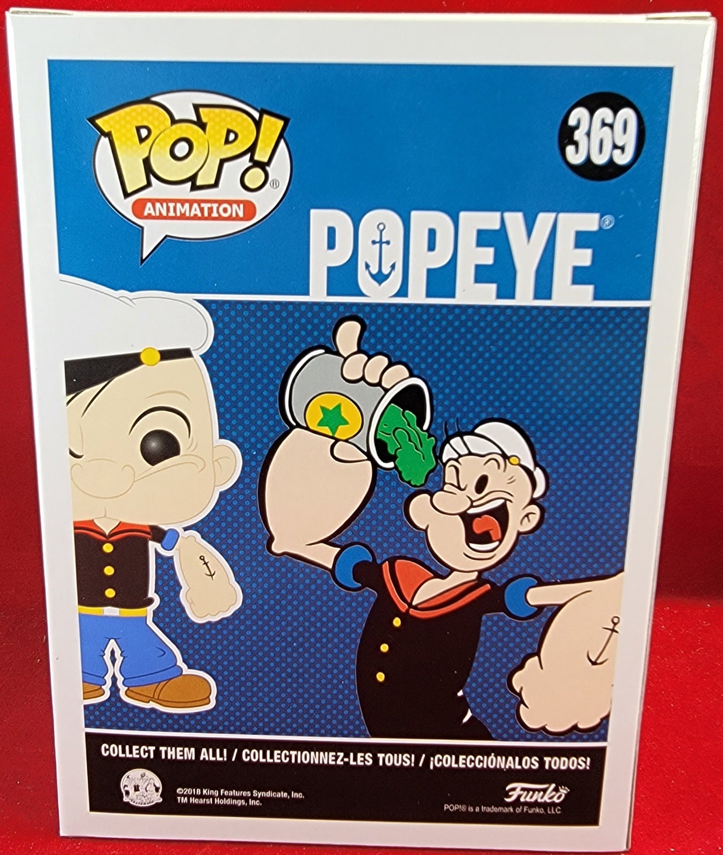 Popeye the sailor man specialty series funko # 369 (nib)