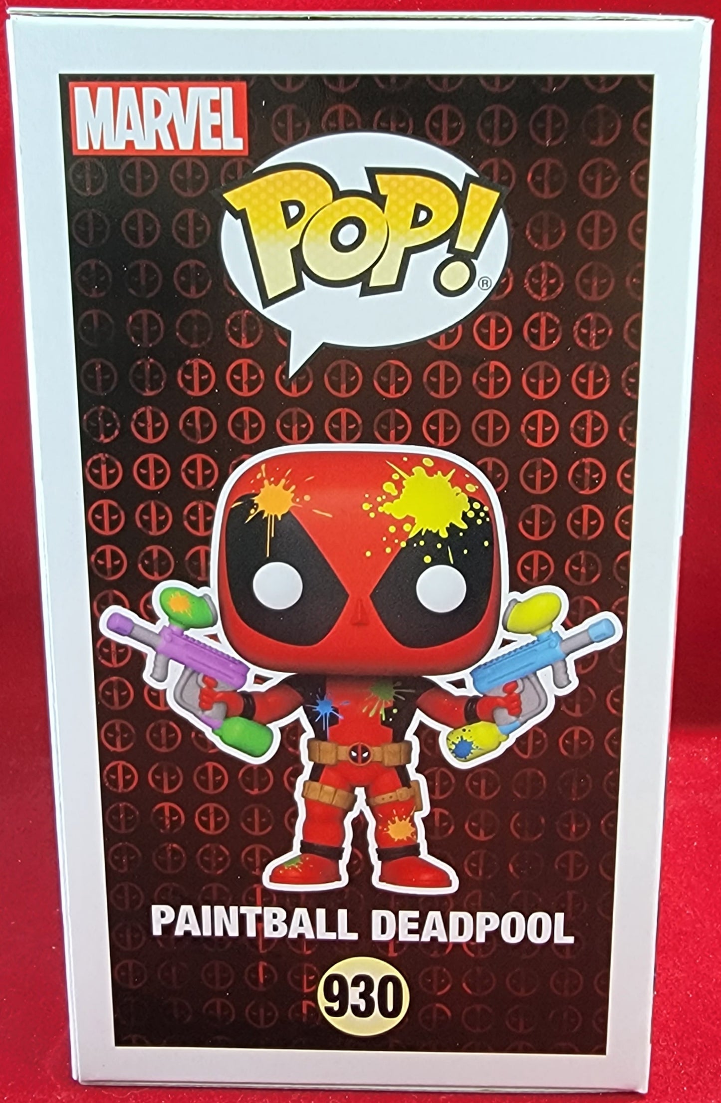 Paintball deadpool gamestop exclusive funko 930 (nib)