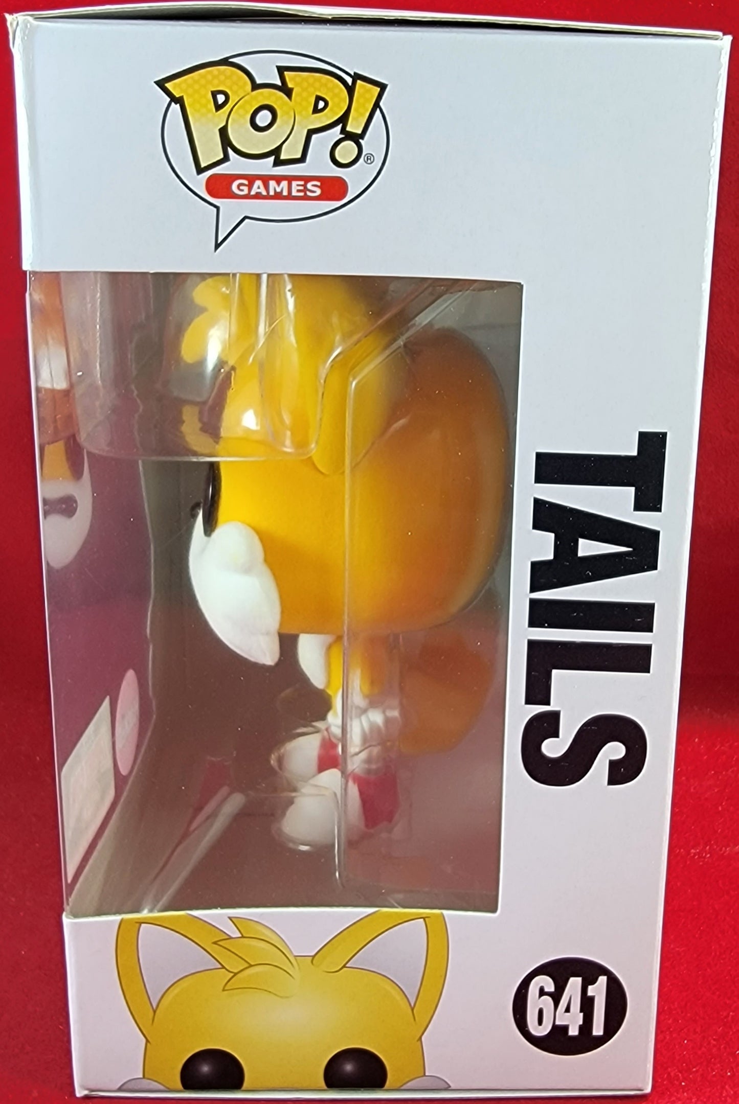 Sonic tails flocked target con 2021 exclusive funko # 641 (nib)