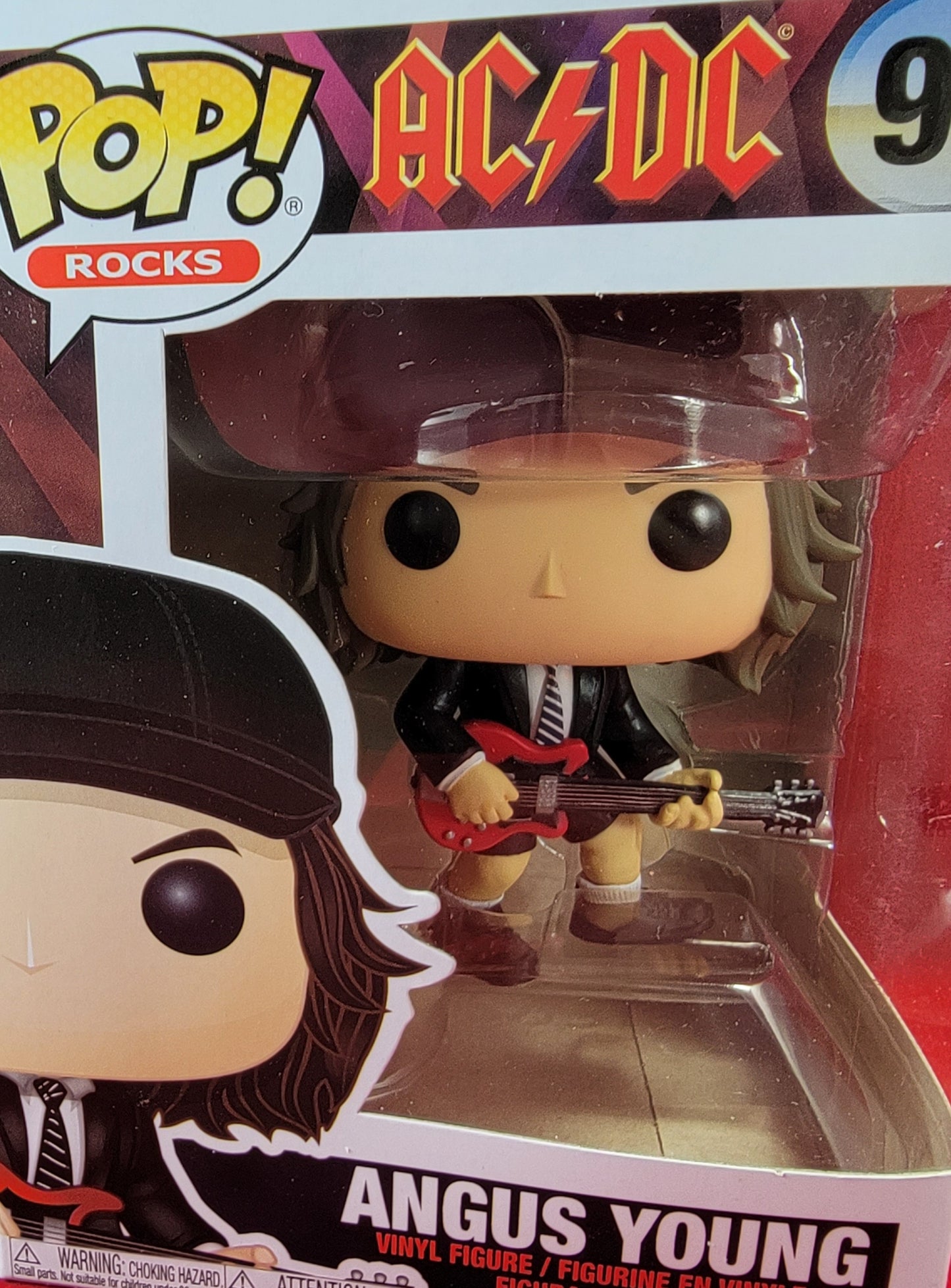 Angus young of acdc funko # 91 (nib)