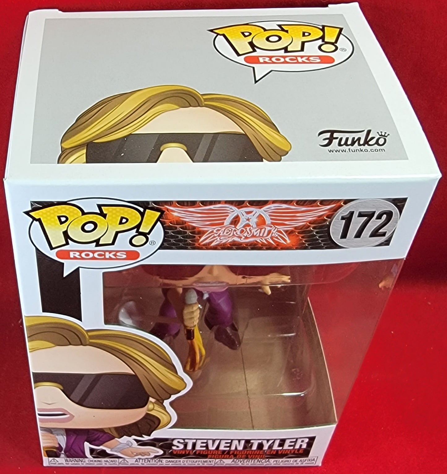 Funko Pop Rocks - Aerosmith - Steven Tyler funko # 172 (nib)