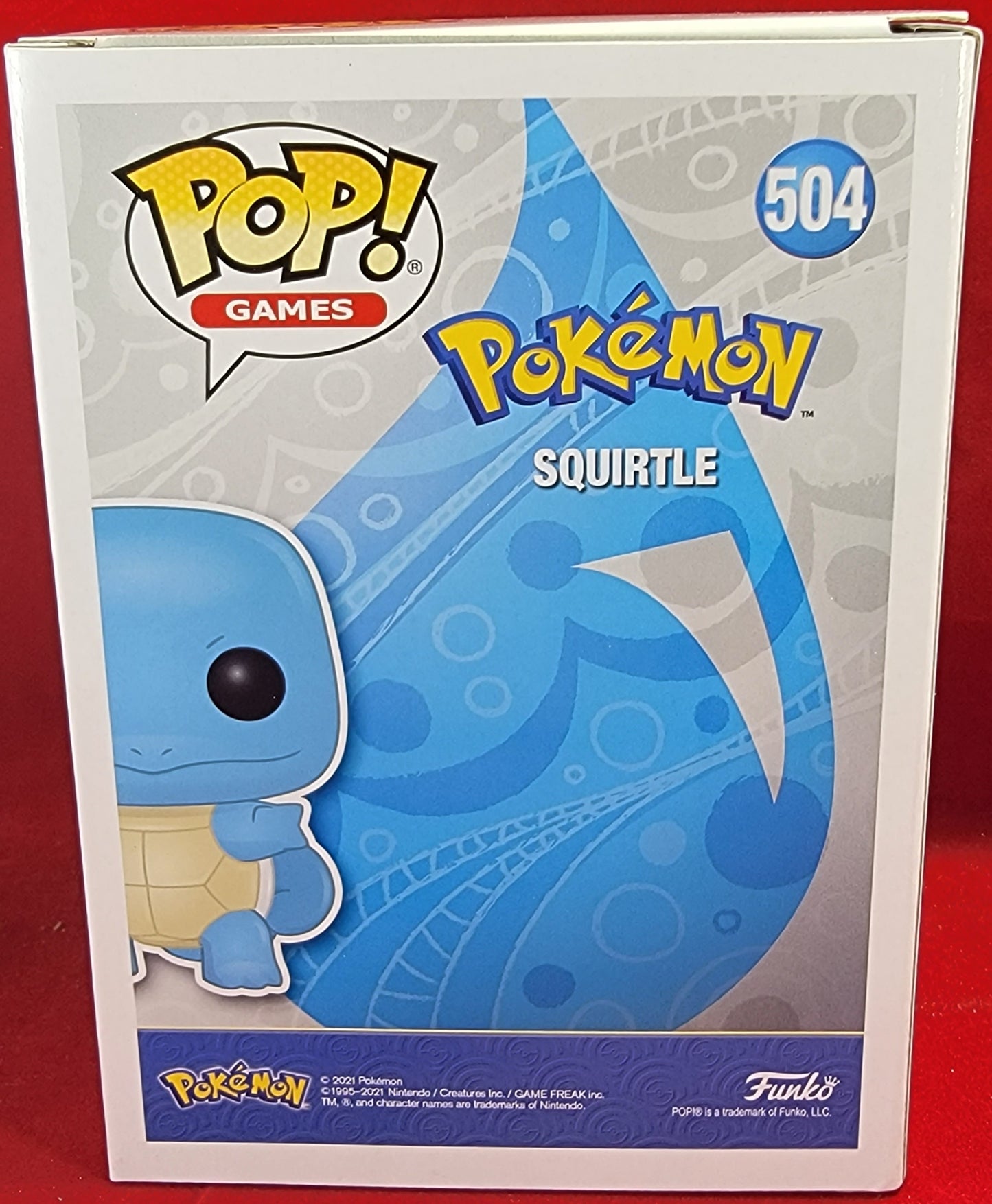Squirtle funko # 504 (nib)