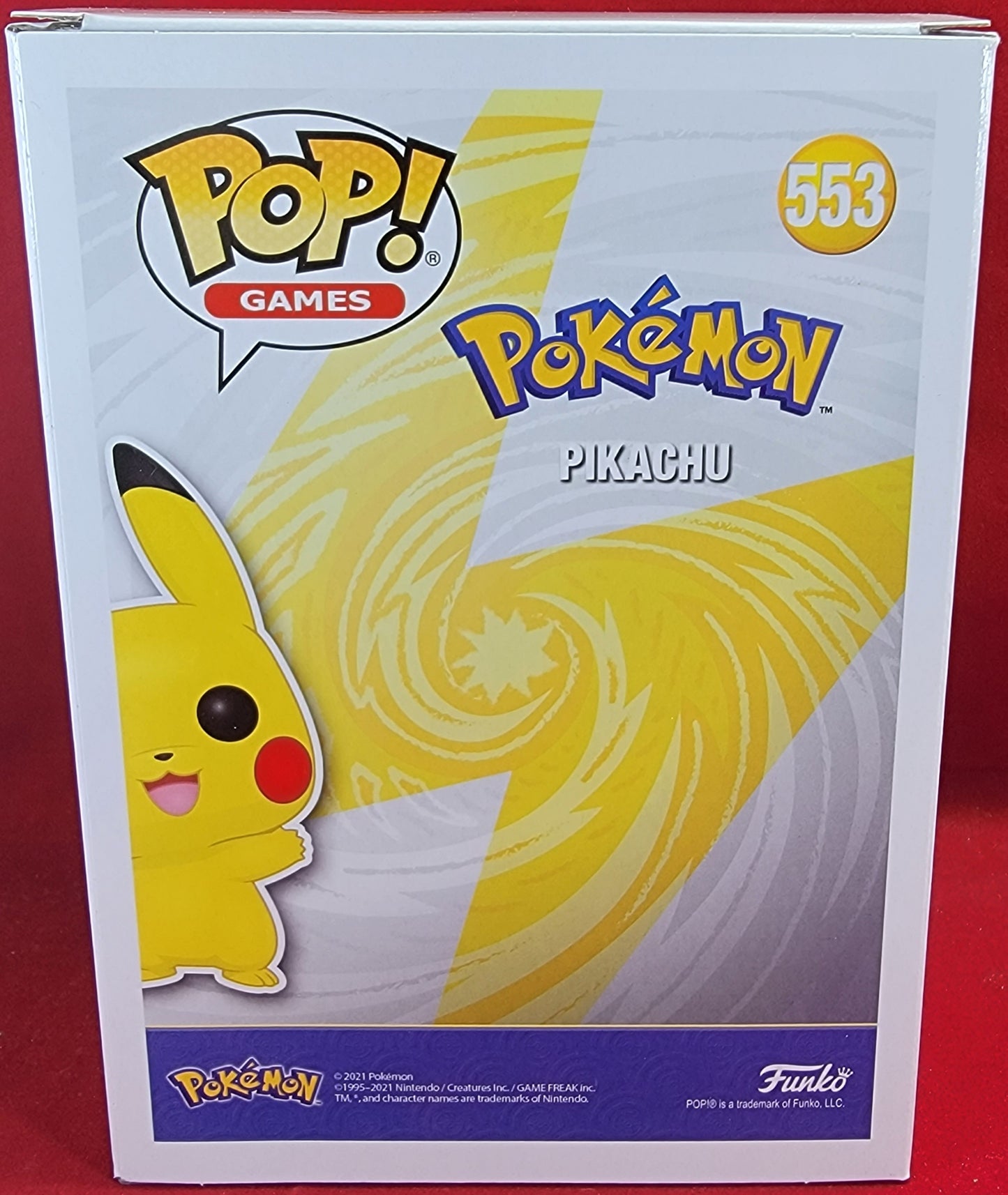 Pikachu gamestop exclusive funko # 553 (nib)
