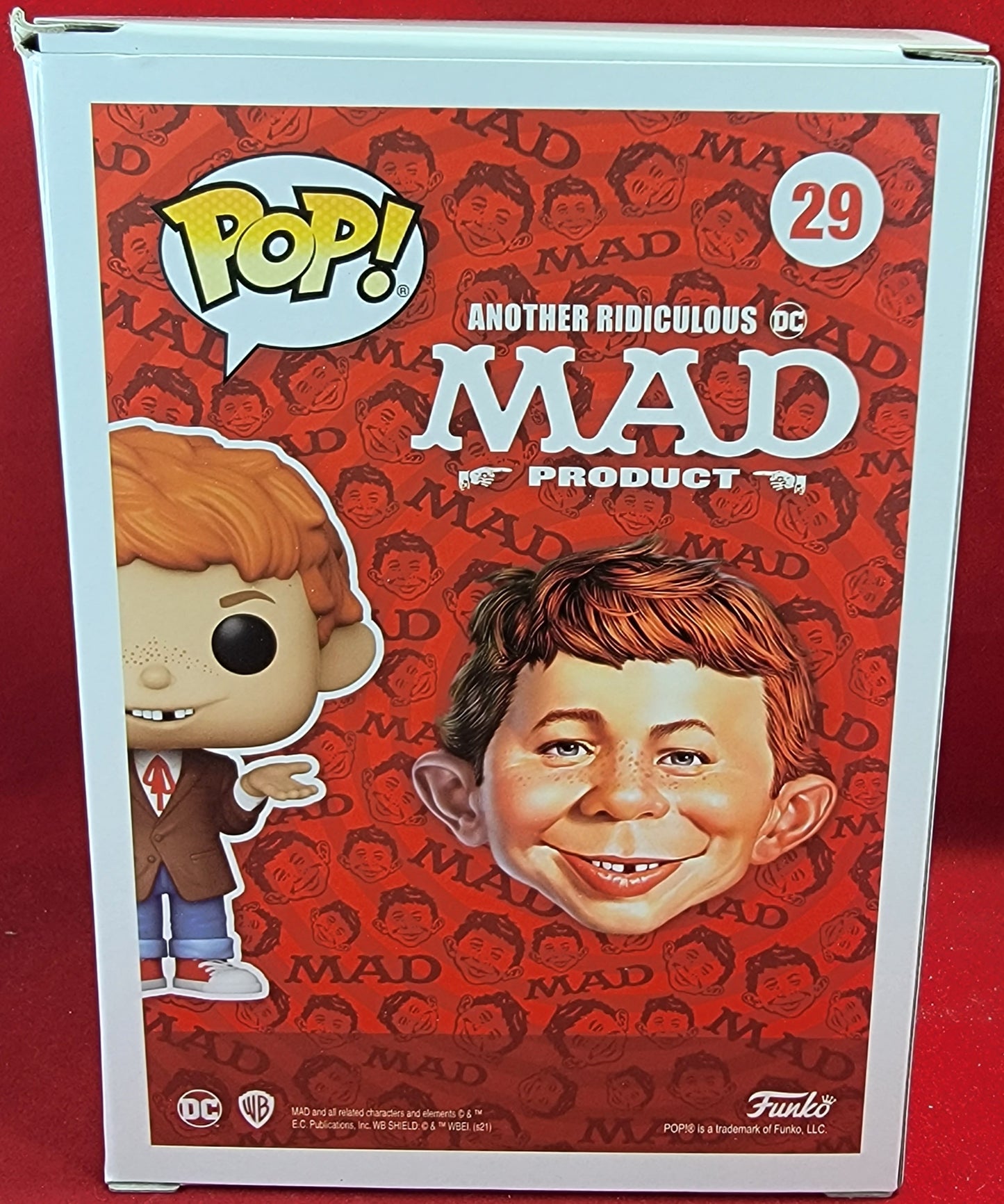 Mad Alfred neuman funko # 29 (nib)