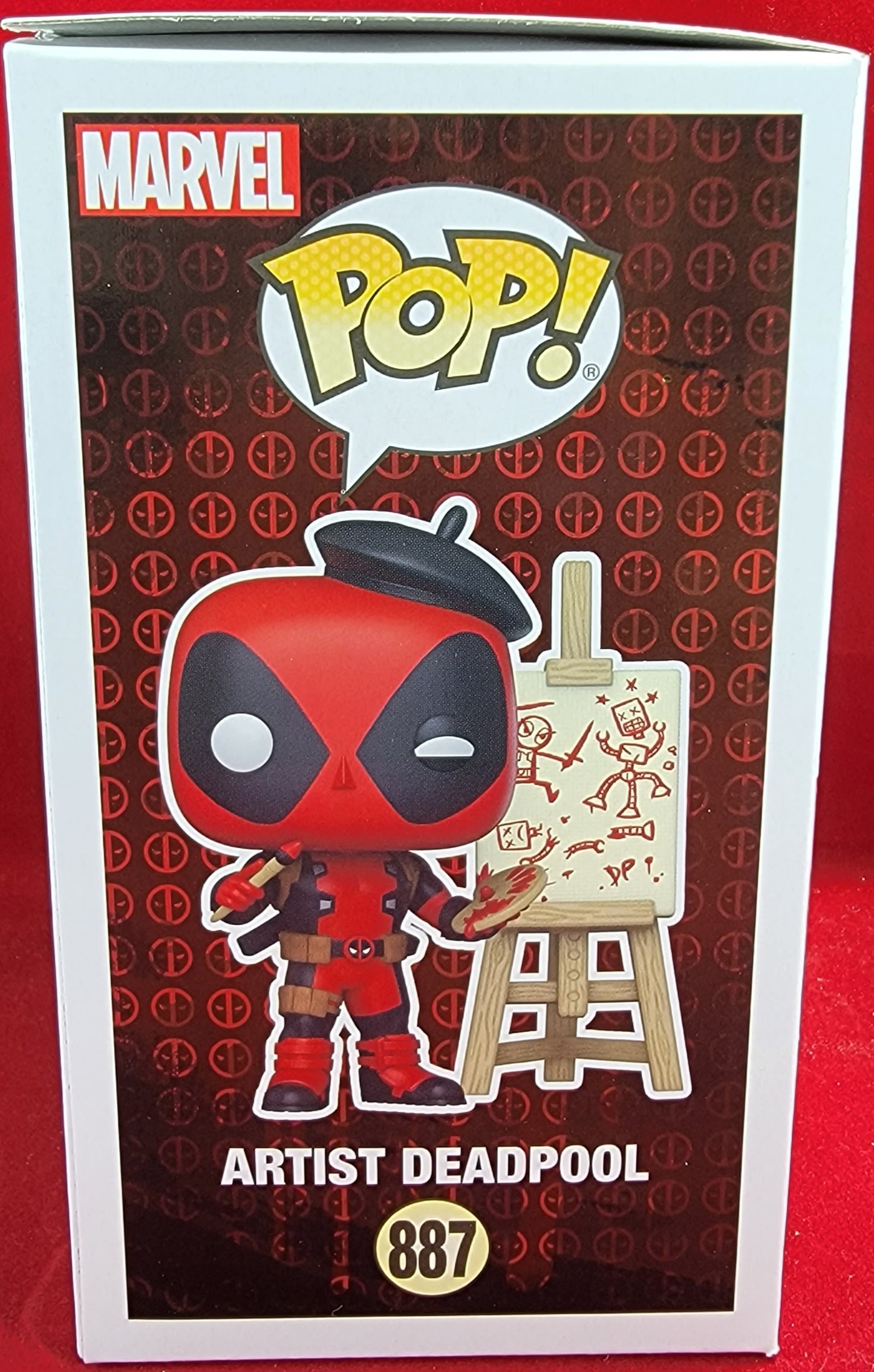 Artist deadpool gamestop exclusive funko 887 (nib)