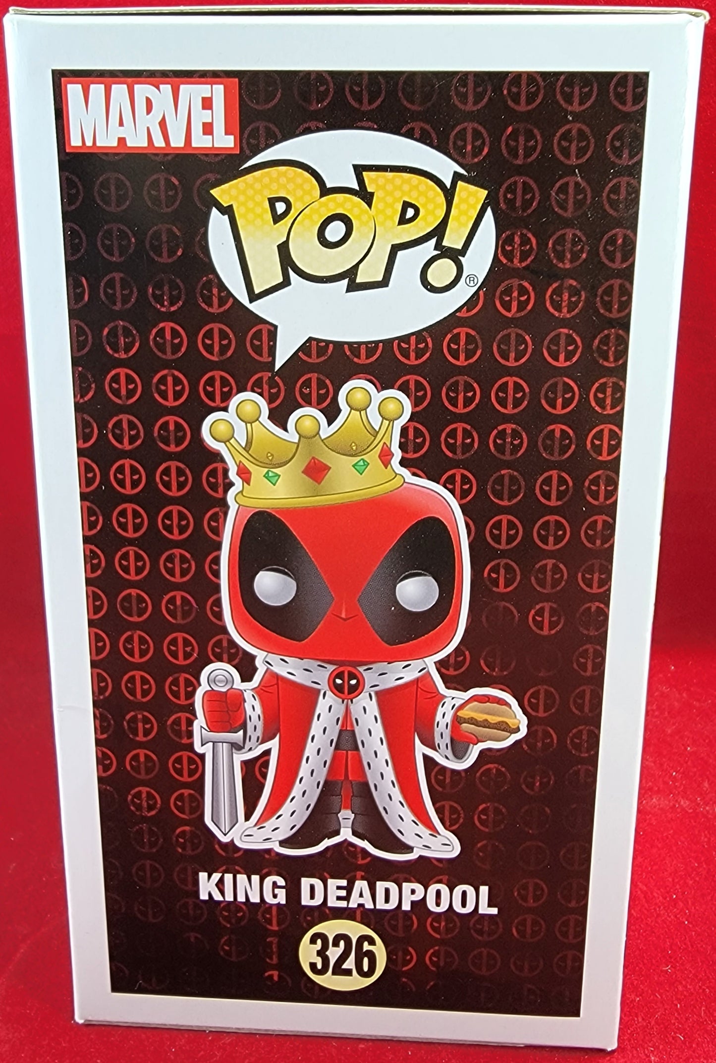 King deadpool fye exclusive funko # 326 (nib)