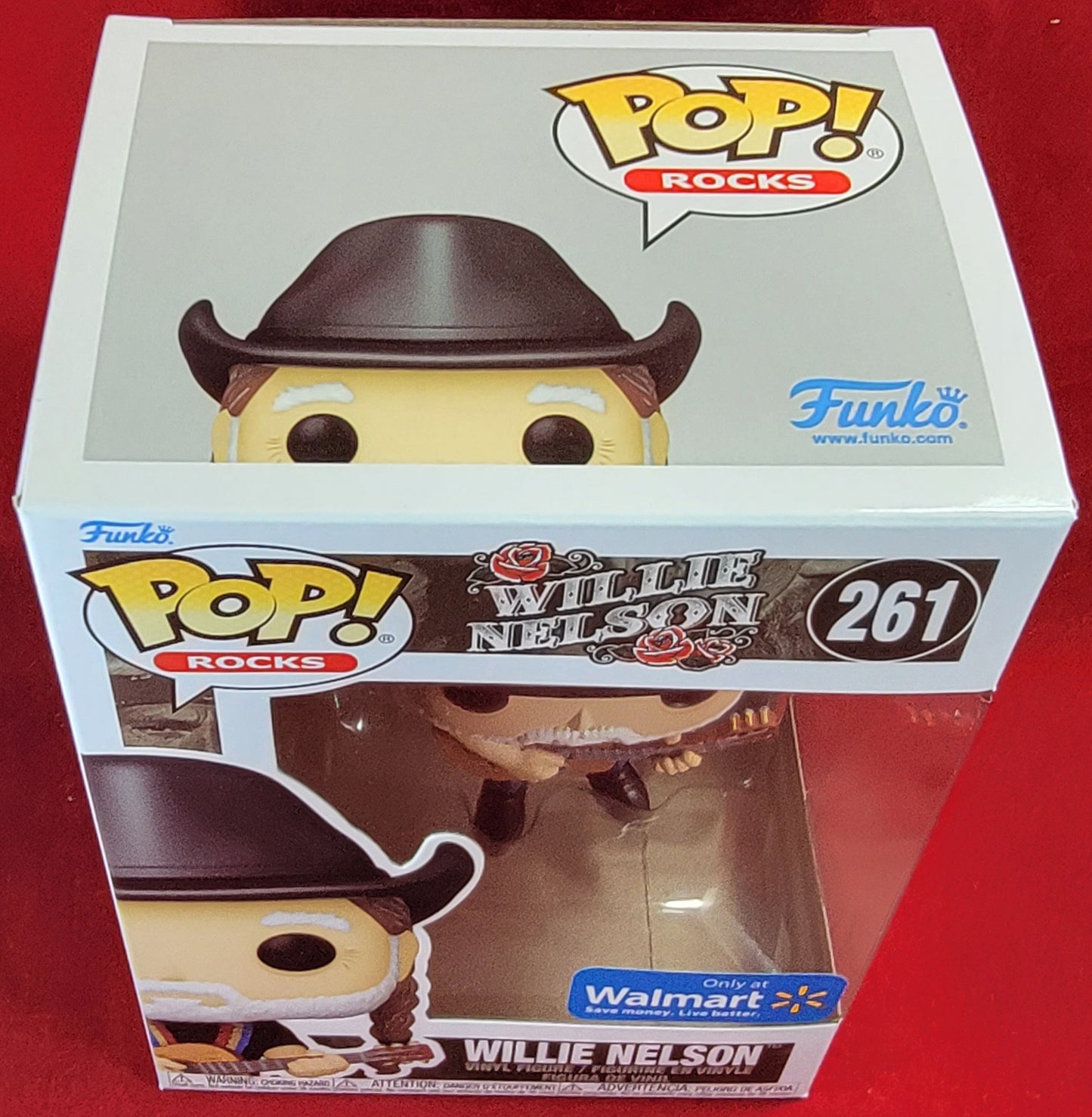 Willie nelson walmart exclusive funko # 261 (nib)