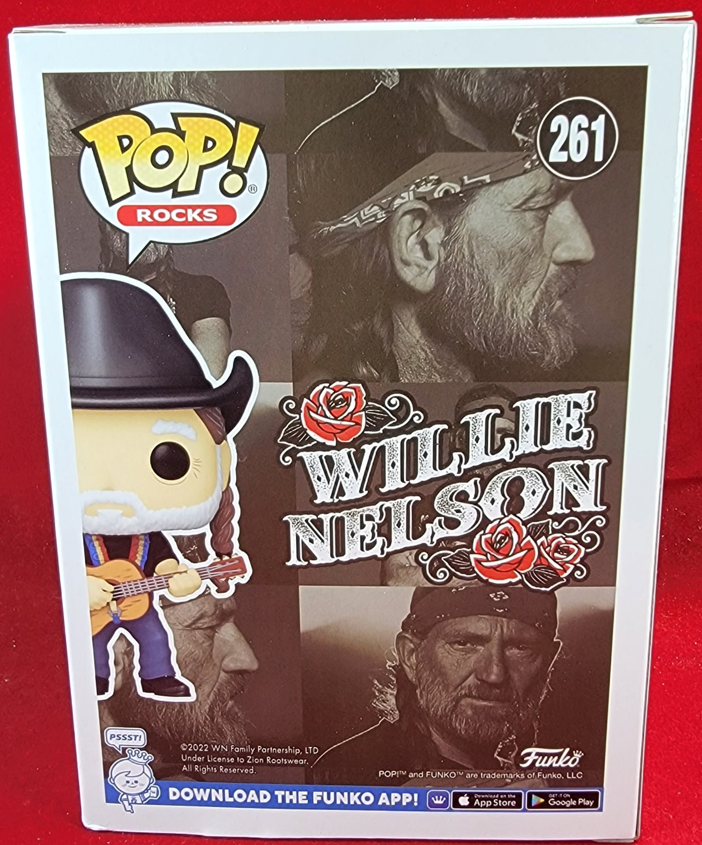 Willie nelson walmart exclusive funko # 261 (nib)