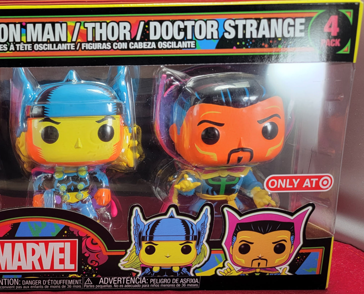 Black Light 4 pack target exclusive (nib)