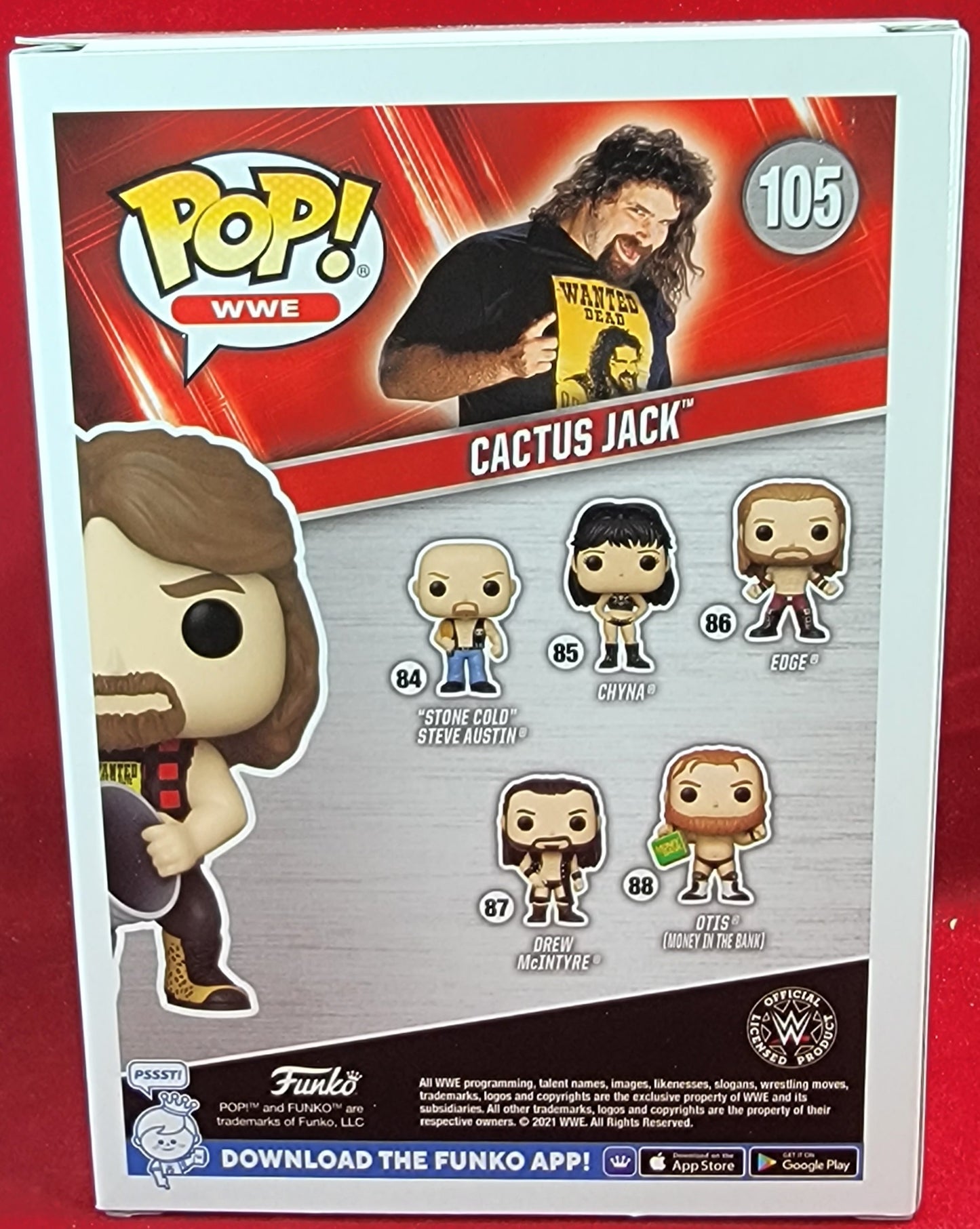 Cactus jack gamestop exclusive # 105 funko (nib)