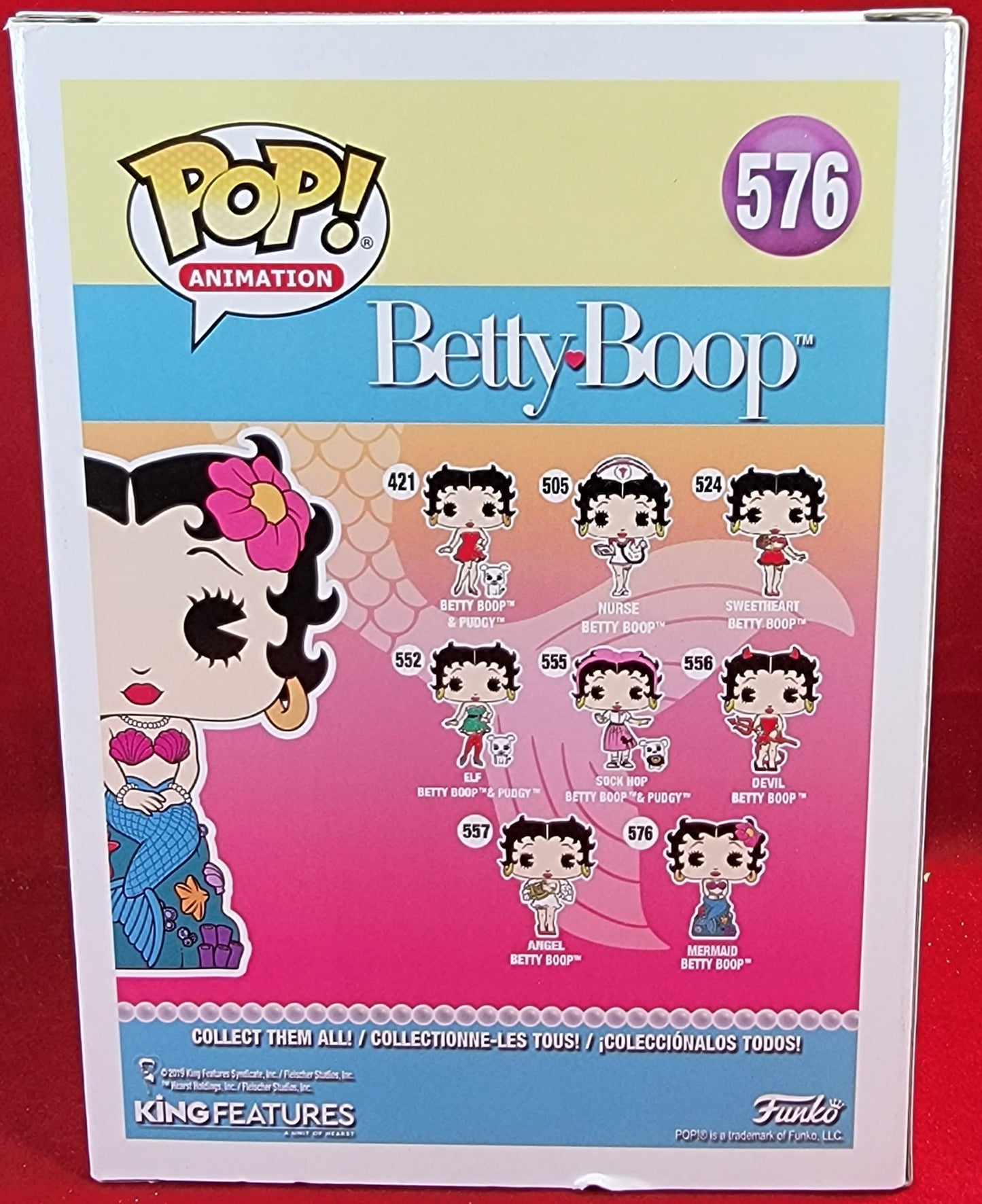 Mermaid Betty Boop 576 (nib)
