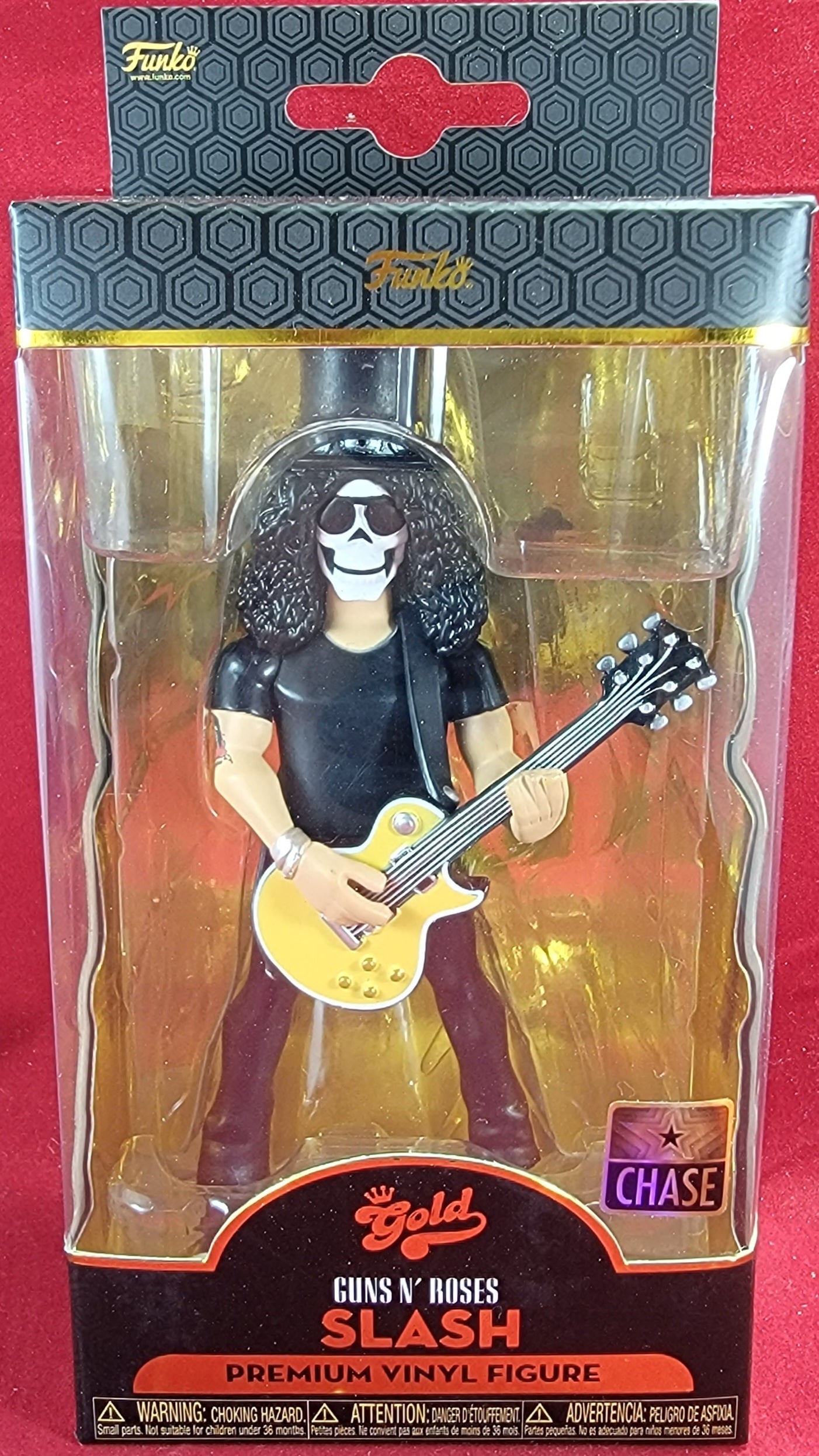 Slash Funko vinyl gold chase figure (nib)