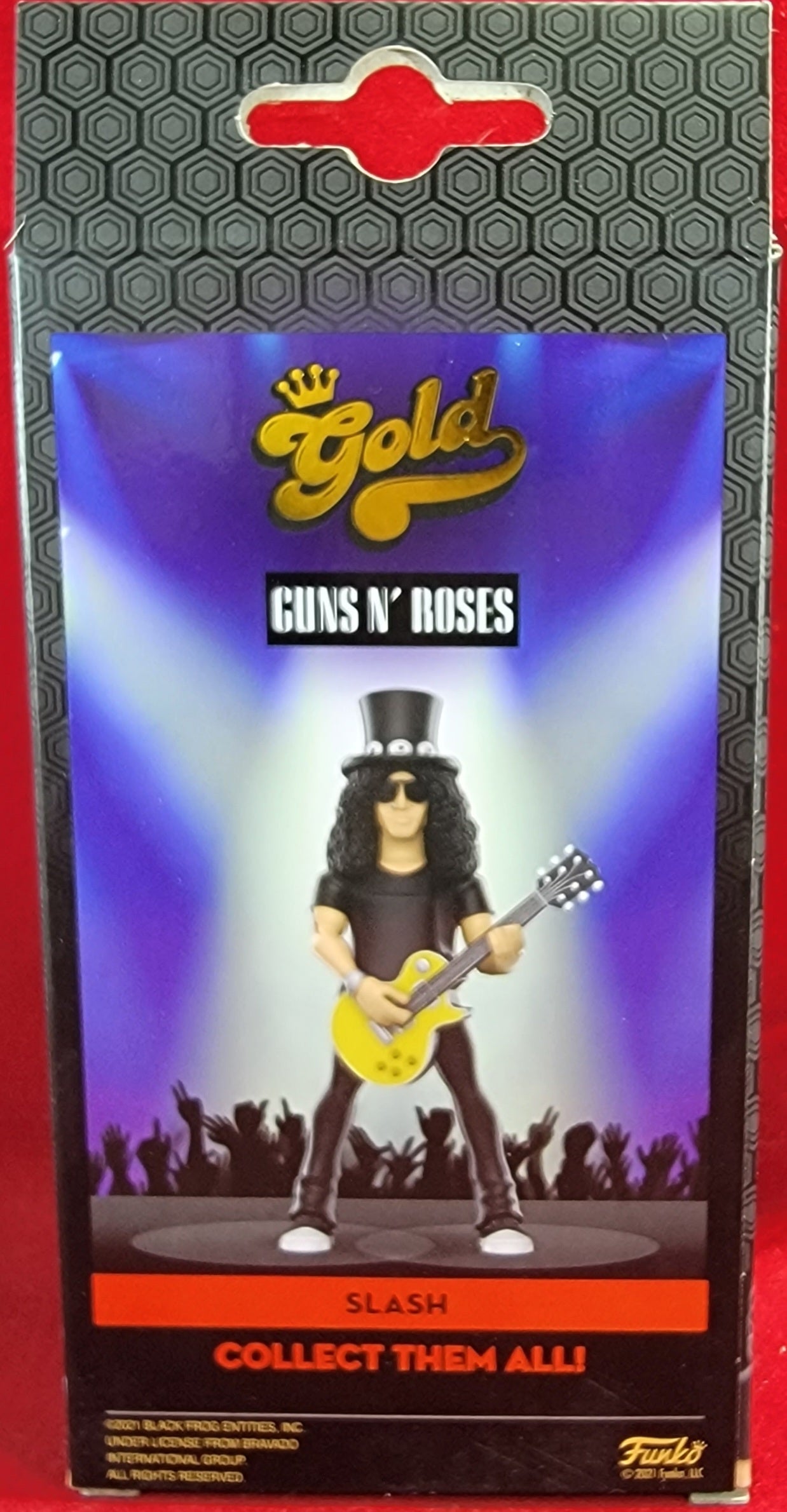 Slash Funko vinyl gold figure (nib)
