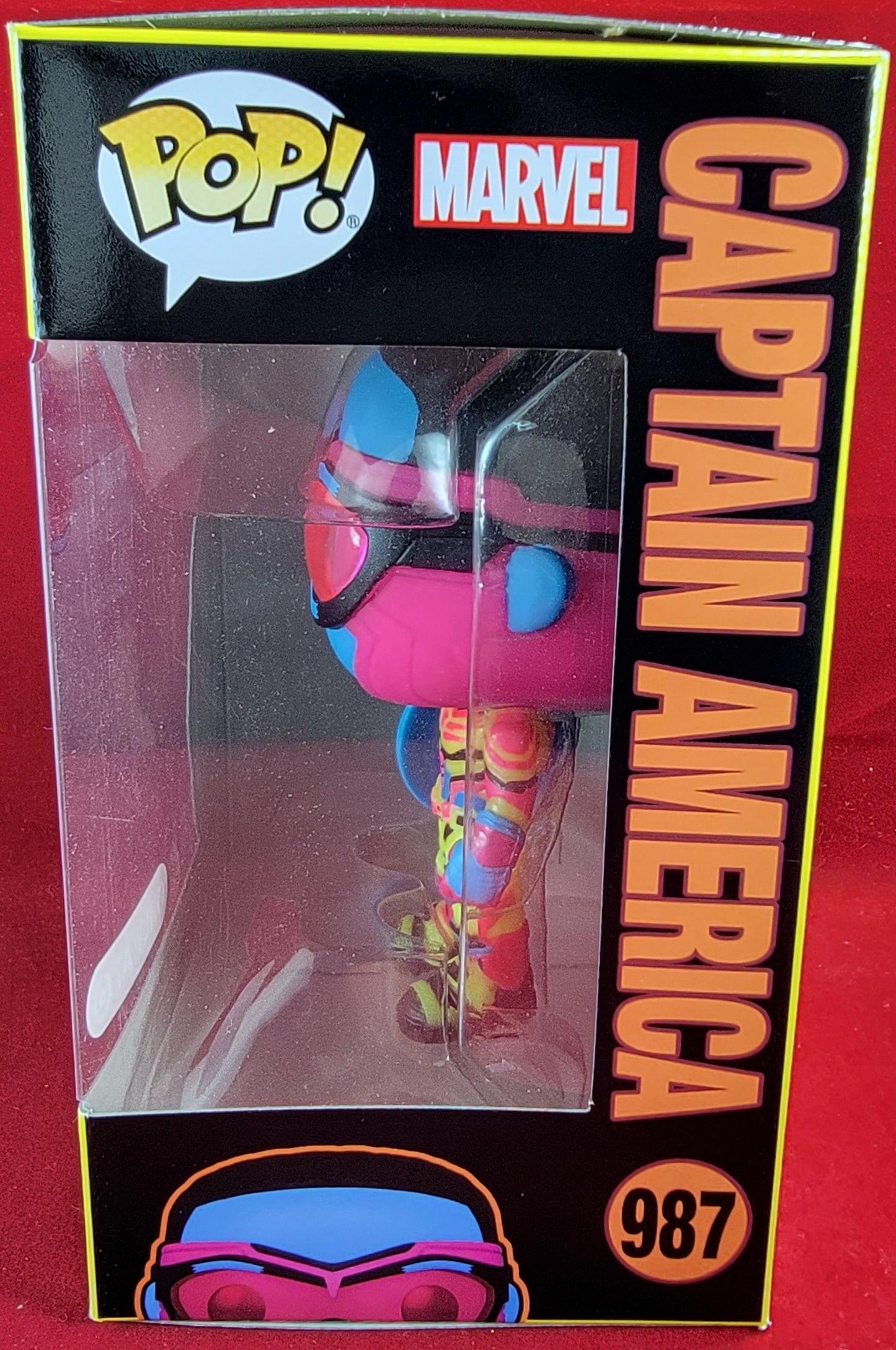 Black Light captain america target exclusive 987 (nib)