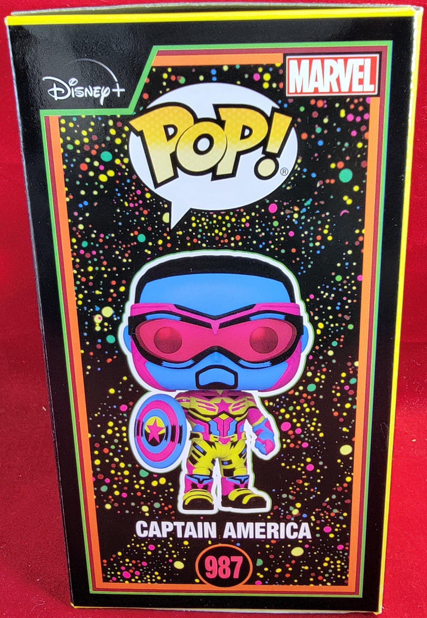 Black Light captain america target exclusive 987 (nib)