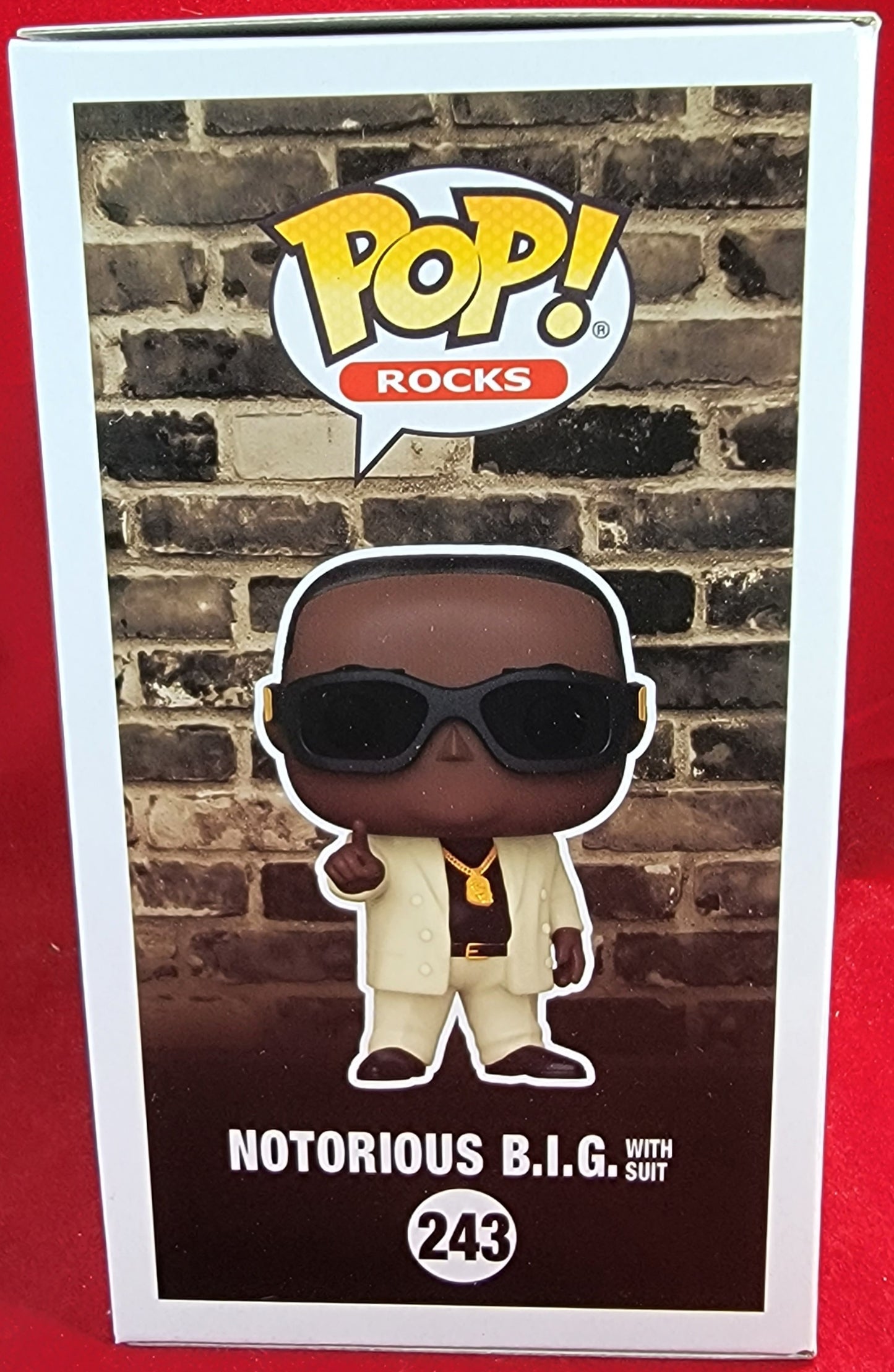 Notorious b.i.g. exclusive funko # 243 (nib)