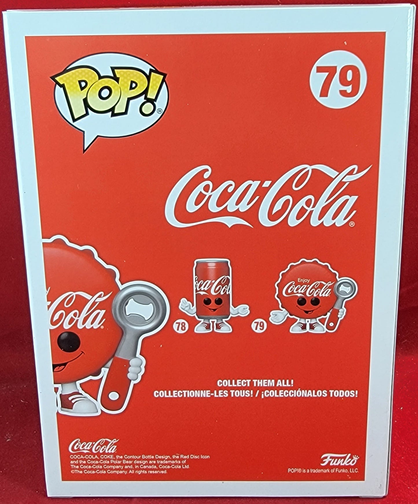 Coca-cola bottle cap funko # 79 (nib)