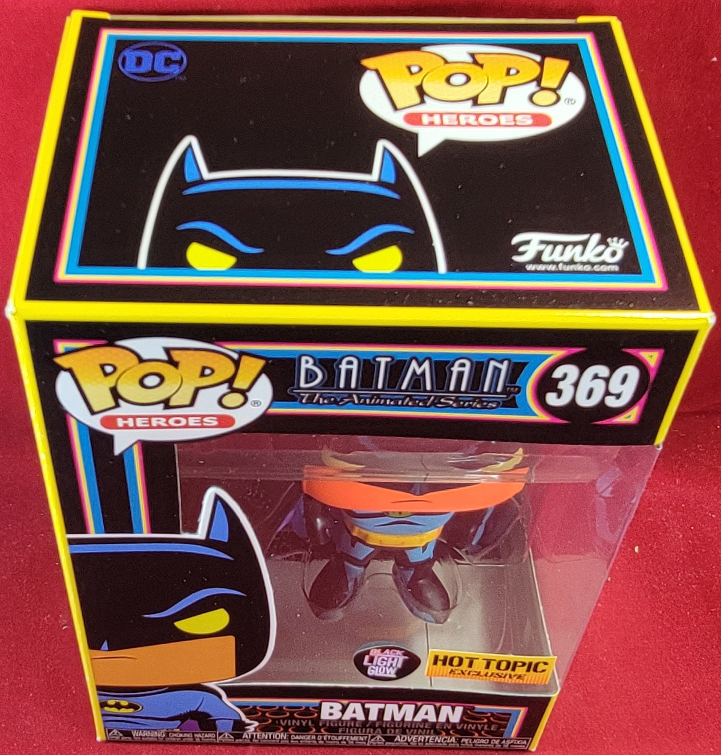 Batman blacklight hot topic exclusive 369 (nib)