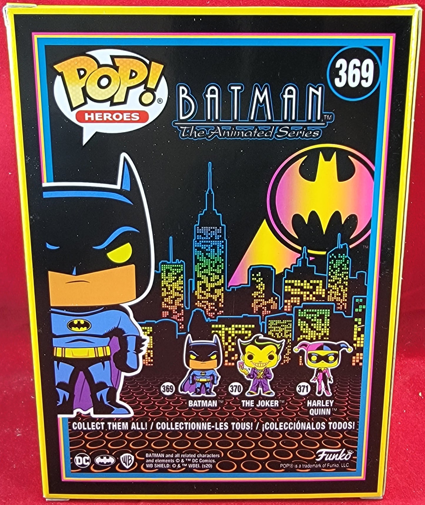 Batman blacklight hot topic exclusive 369 (nib)