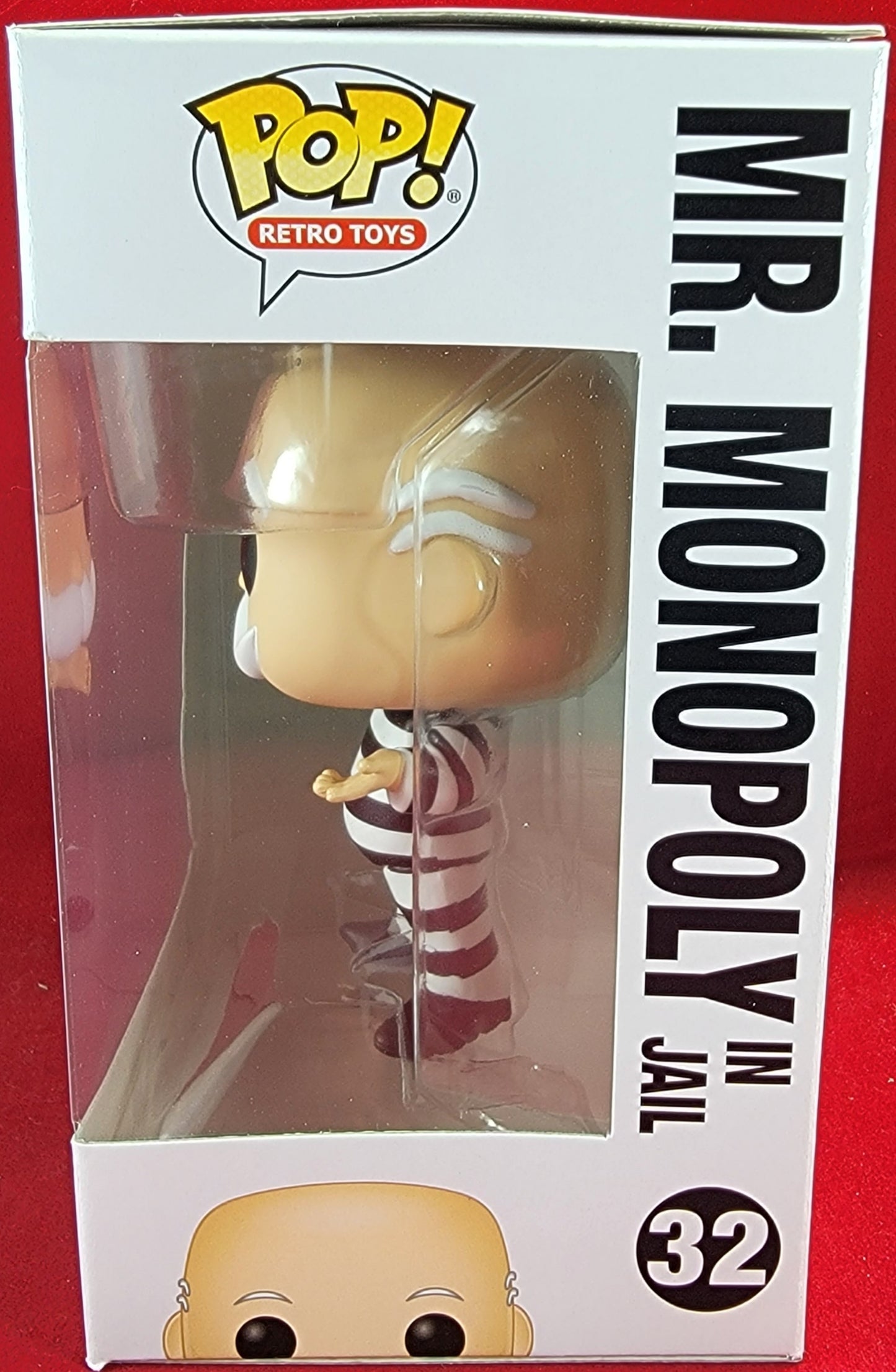 Mr. monopoly in jail funko # 32 (nib)