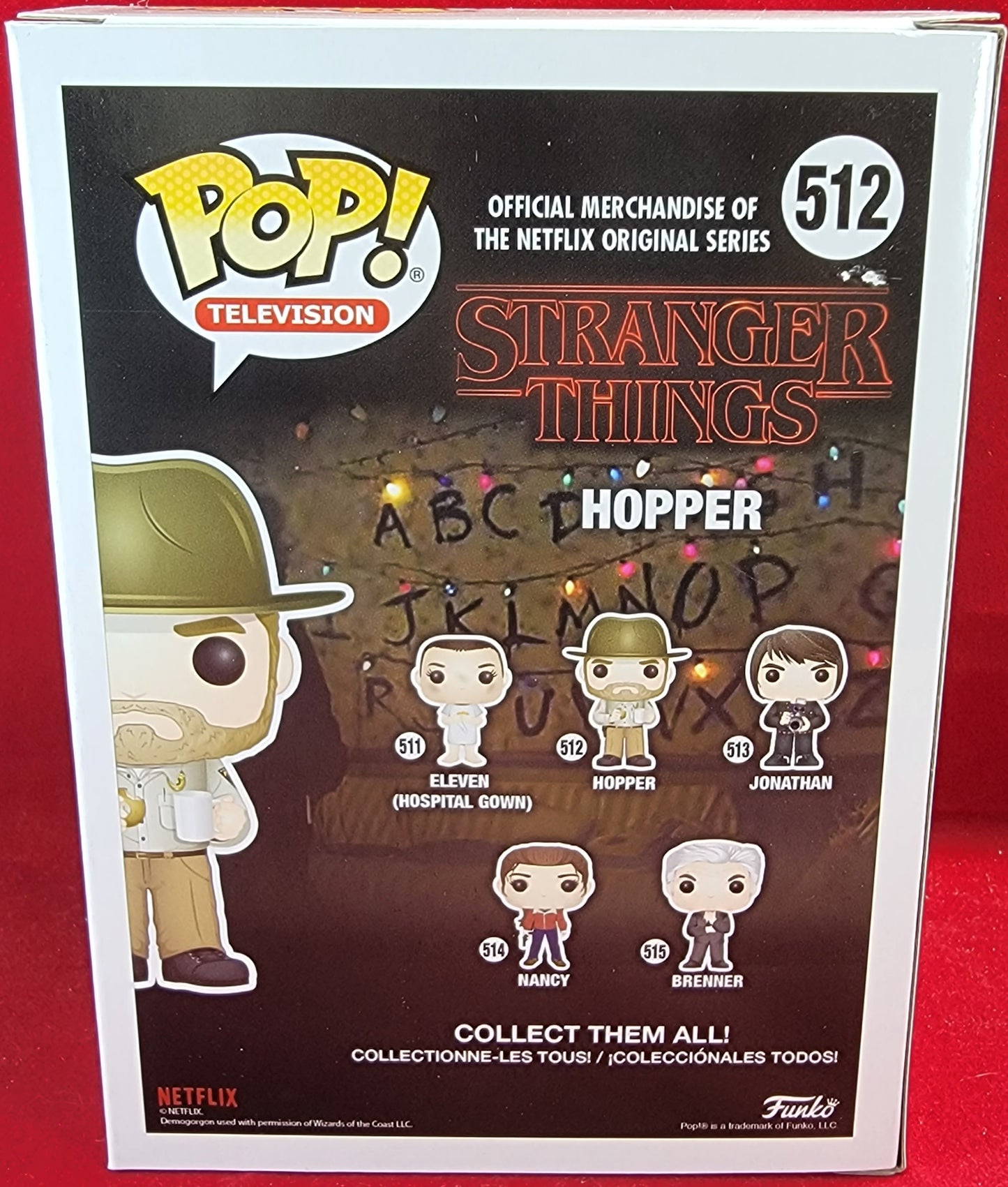 Hopper funko # 512 (nib)