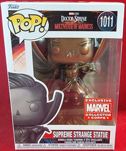 Supreme strange statue marvel collection corps funko # 1101 (nib)