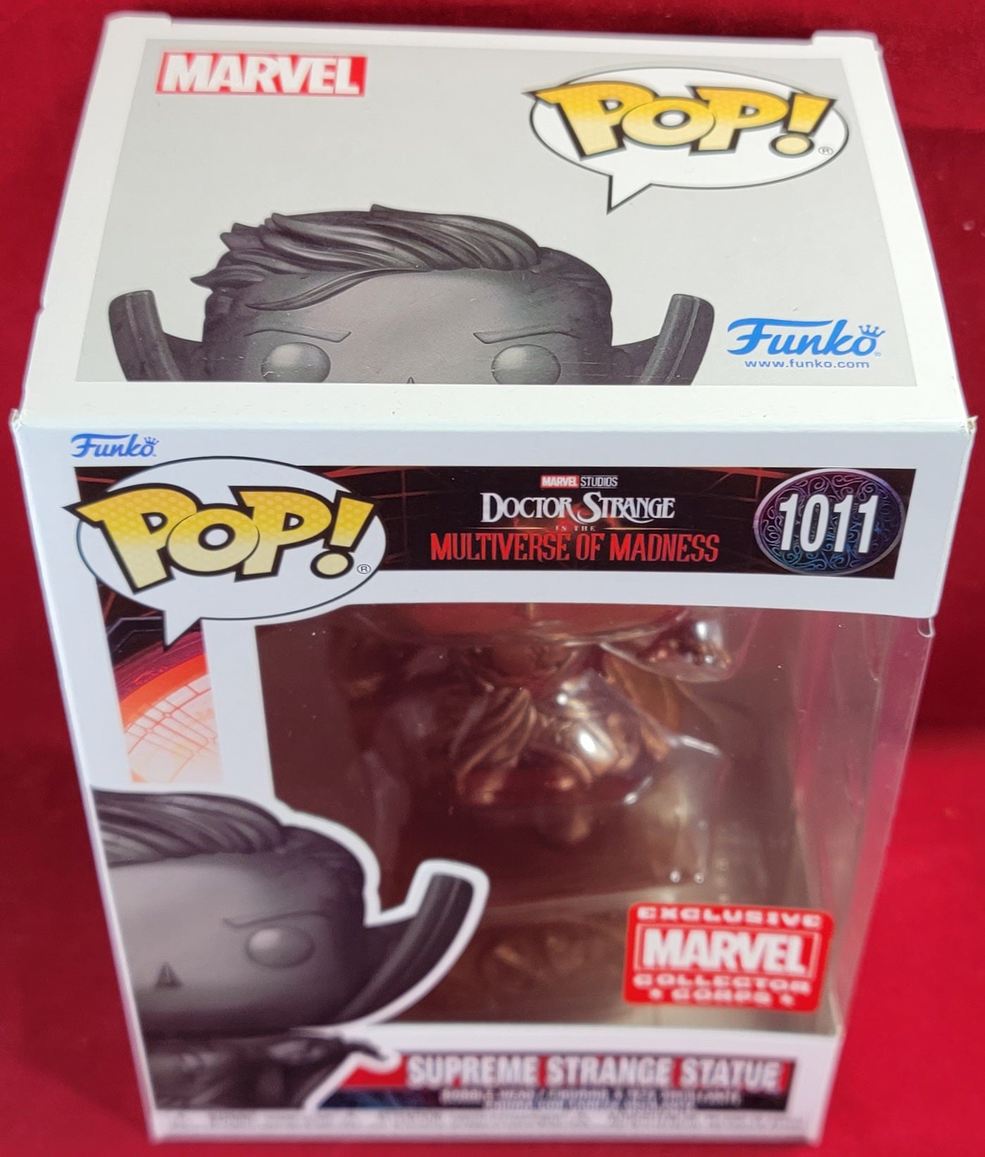Supreme strange statue marvel collection corps funko # 1101 (nib)
