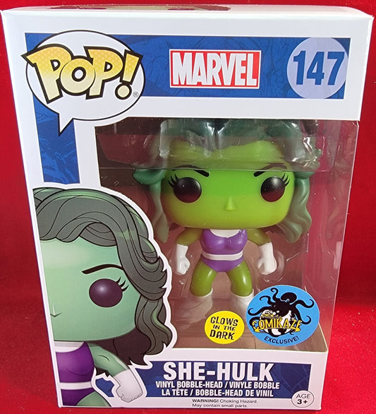 She-hulk comikaze funko exclusive # 147 (nib)