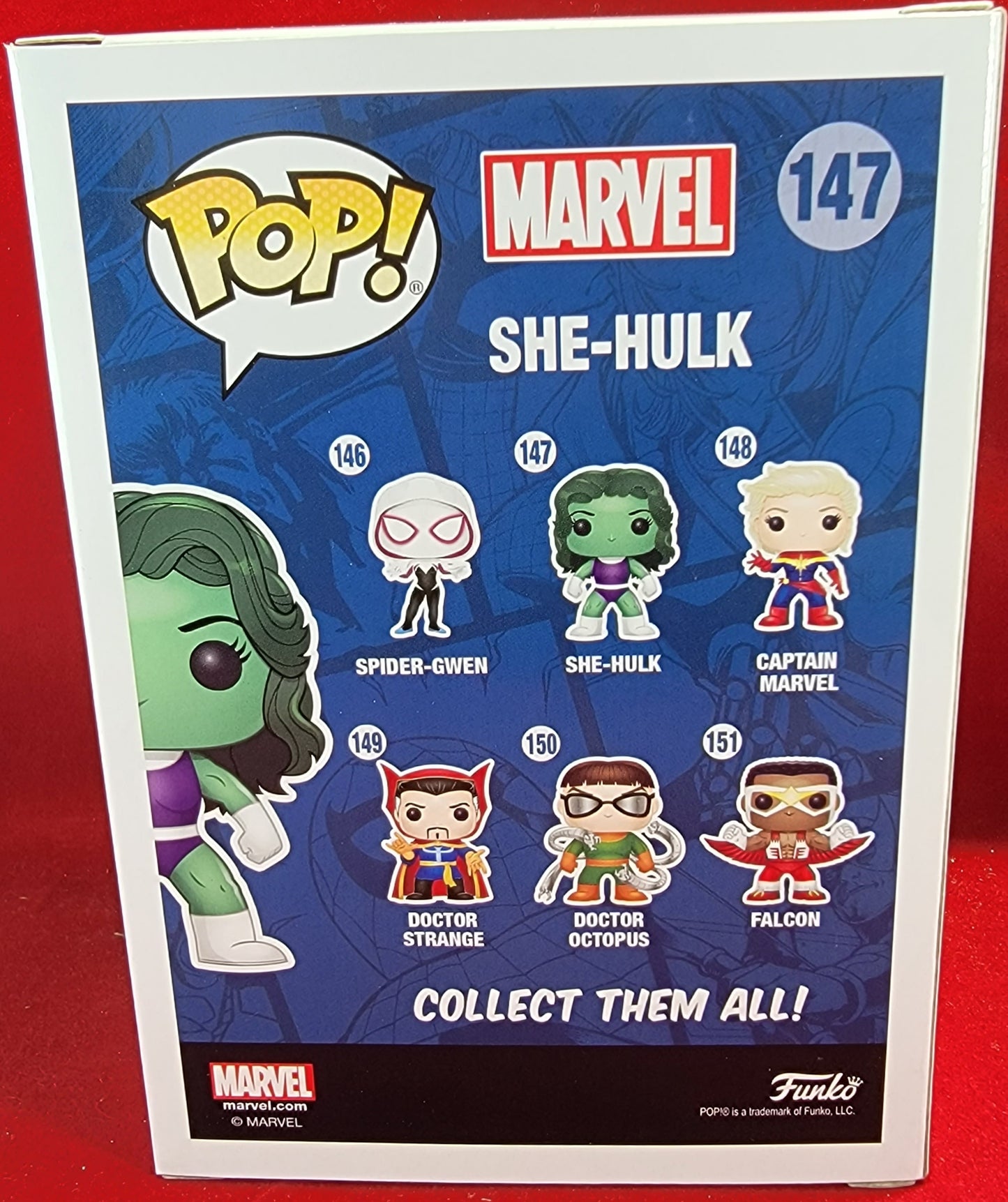 She-hulk comikaze funko exclusive # 147 (nib)