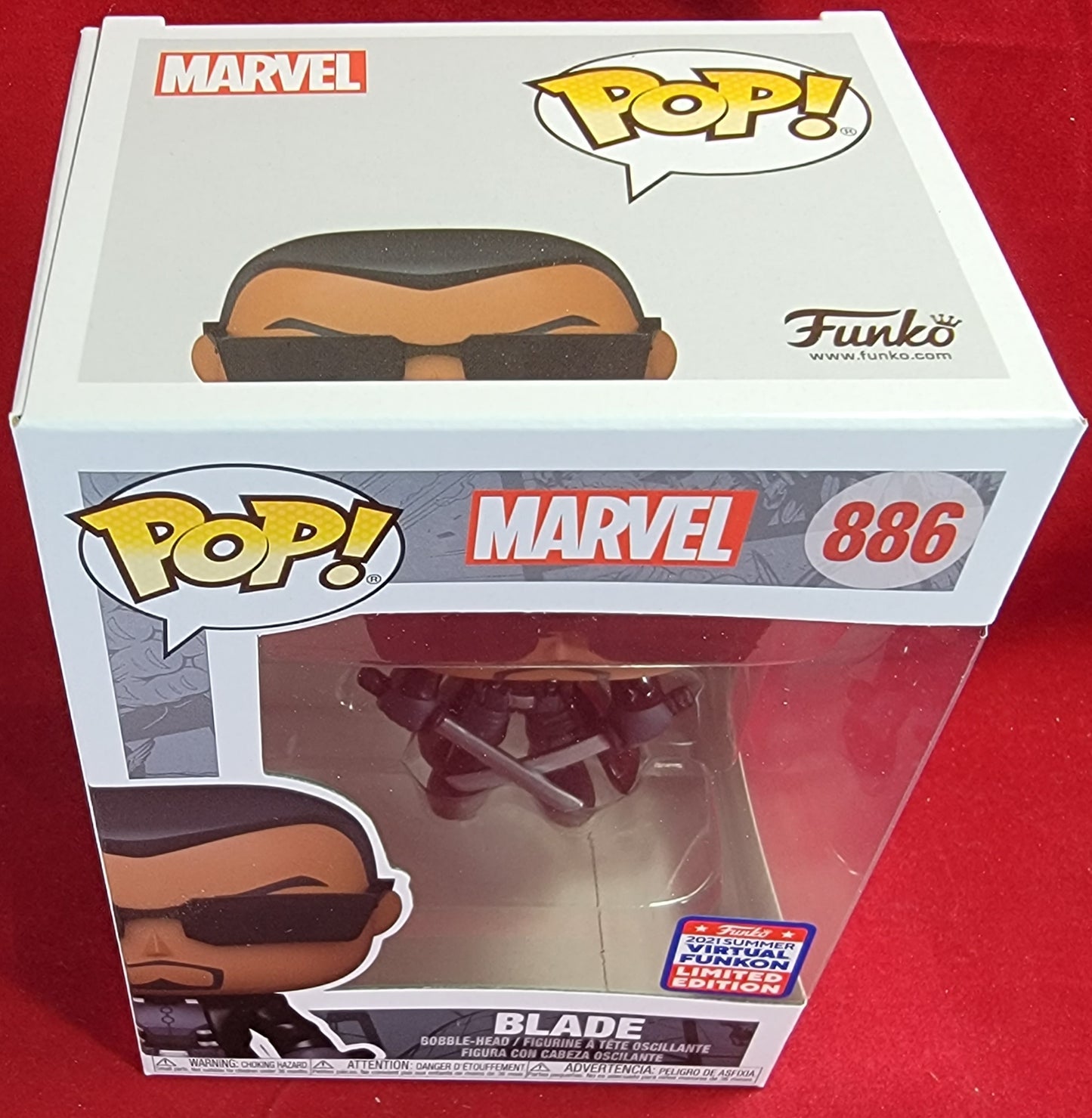 Blade 2021 sumner virtual funkon funko # 886 (nib)