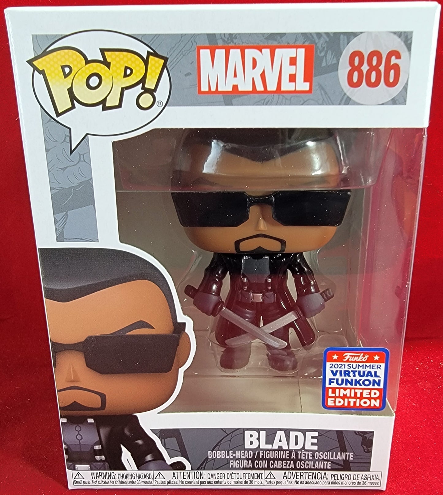 Blade 2021 sumner virtual funkon funko # 886 (nib)