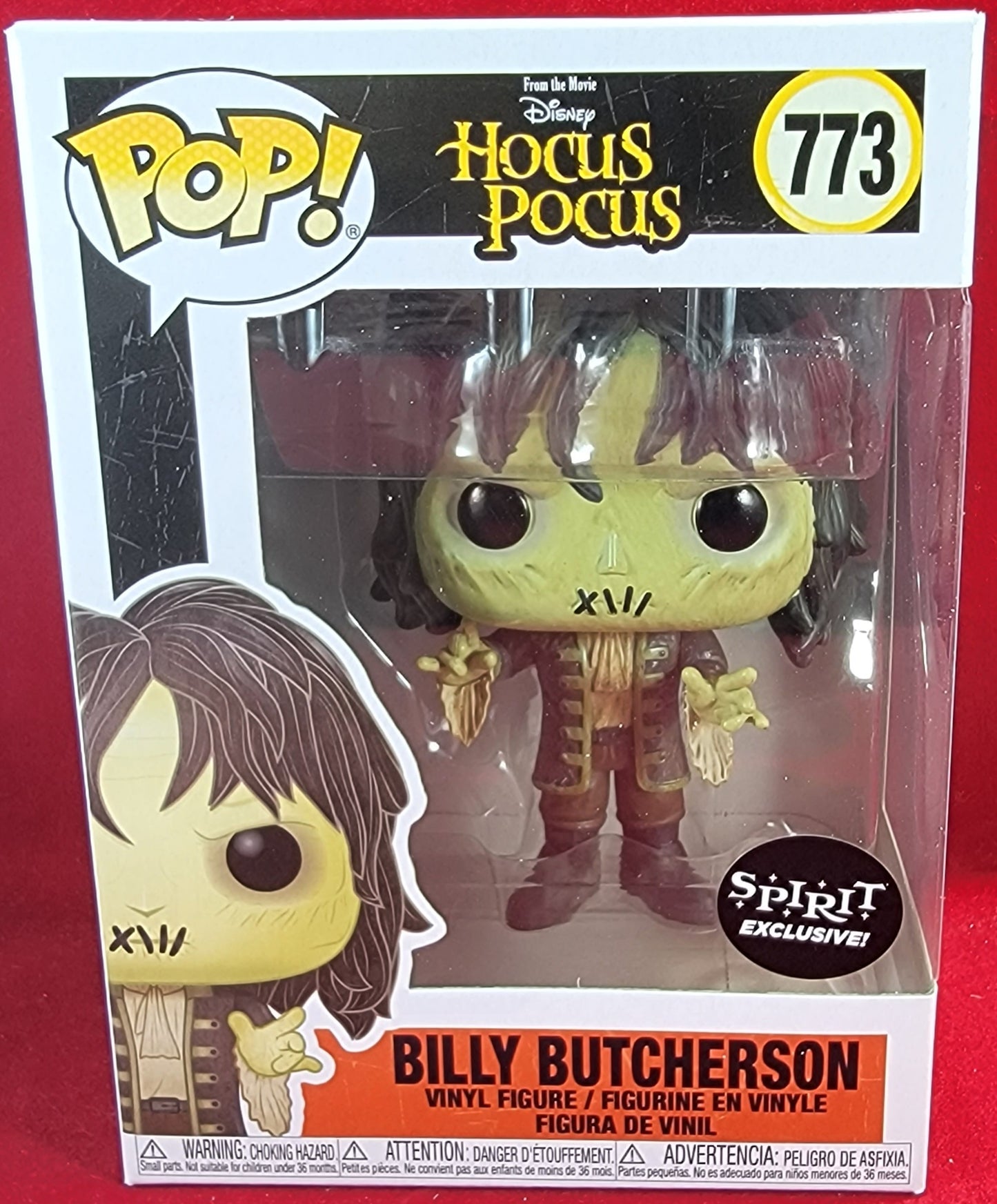 Billy butcherson spirit exclusive funko #773 (nib)