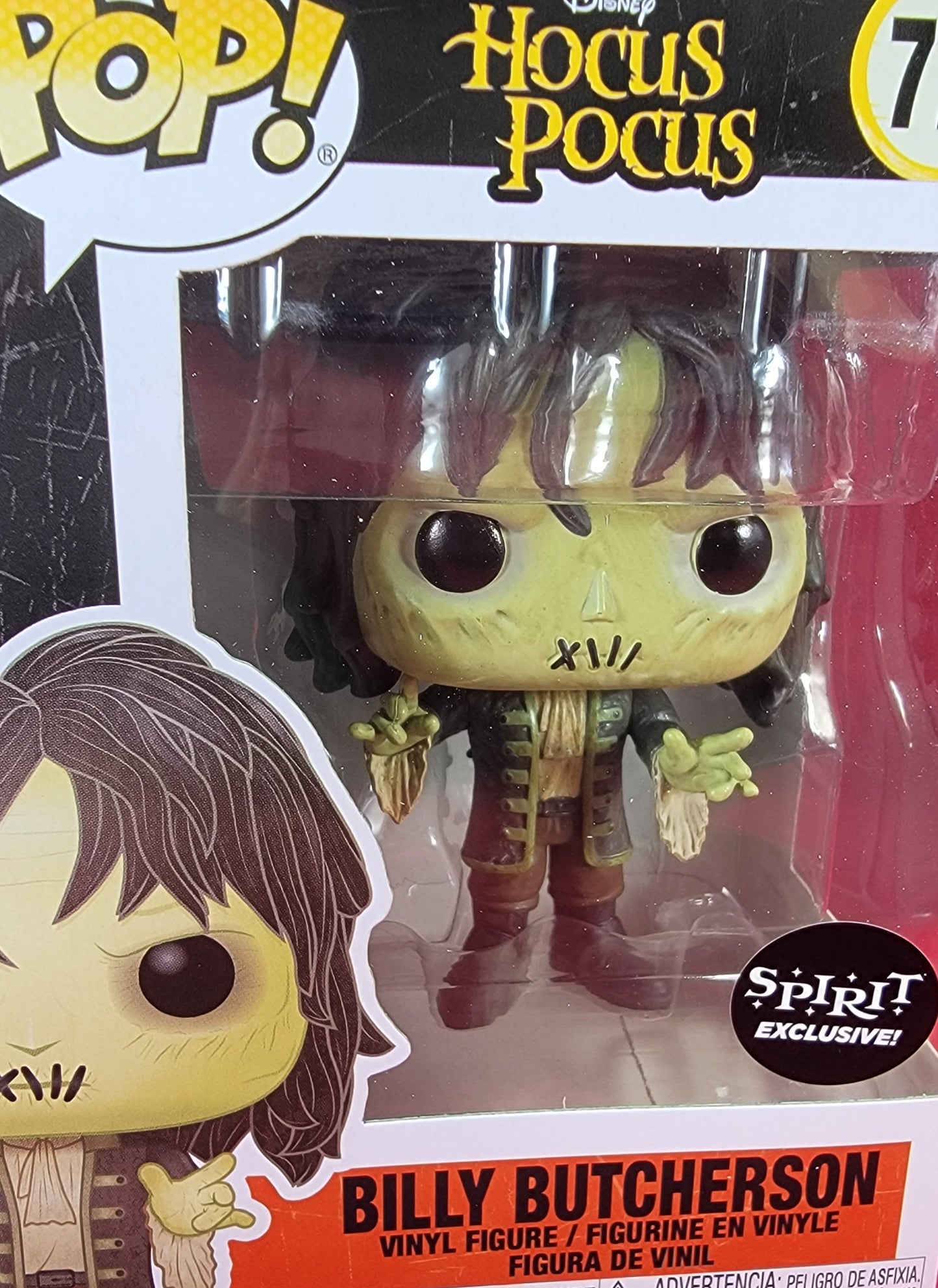 Billy butcherson spirit exclusive funko #773 (nib)