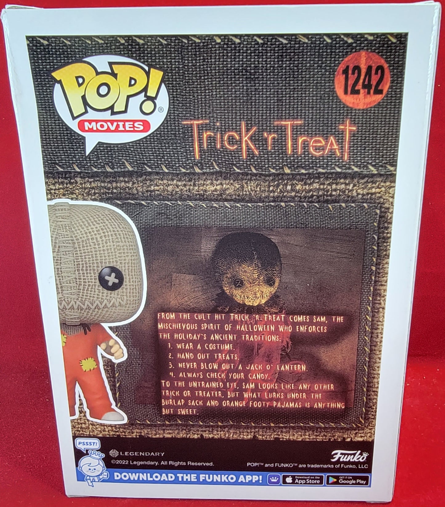 Sam funko pop # 1242 (nib)
