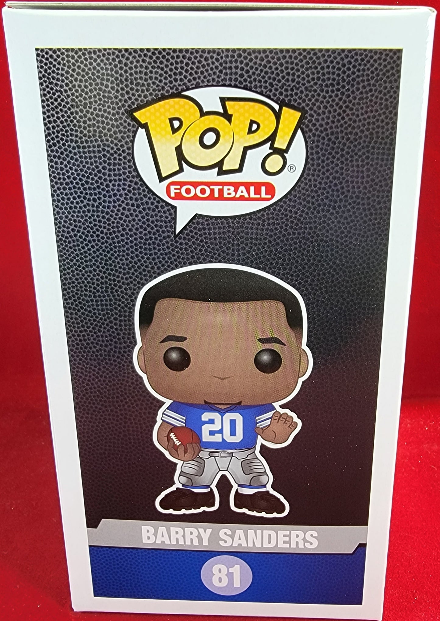 Barry sanders funko # 81 (nib)