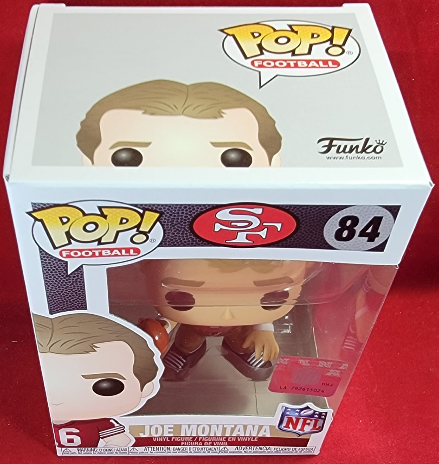 Joe montana funko # 84 (nib)